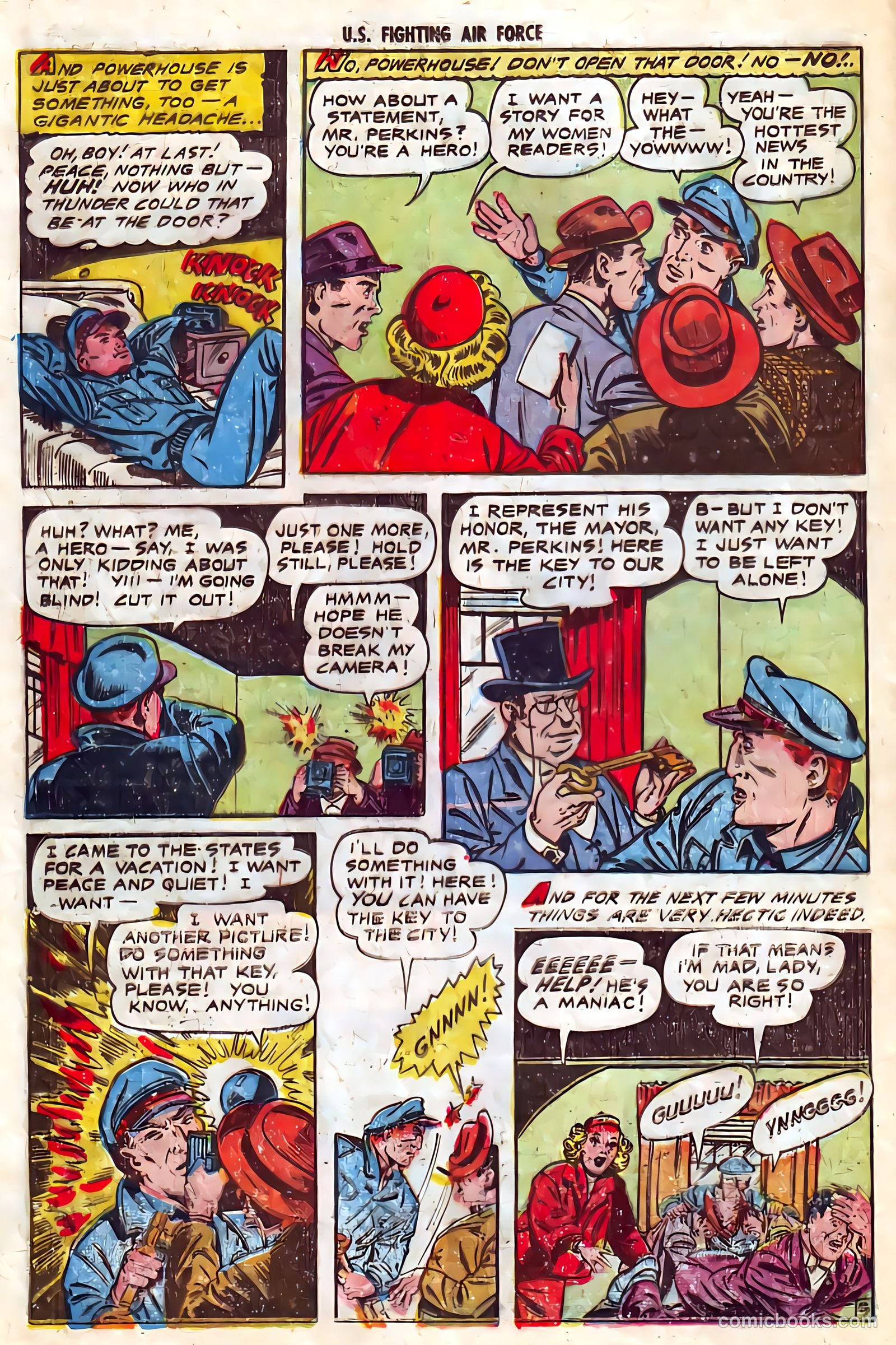 U.S. Fighting Air Force #26 (1956) — page 24 of 36