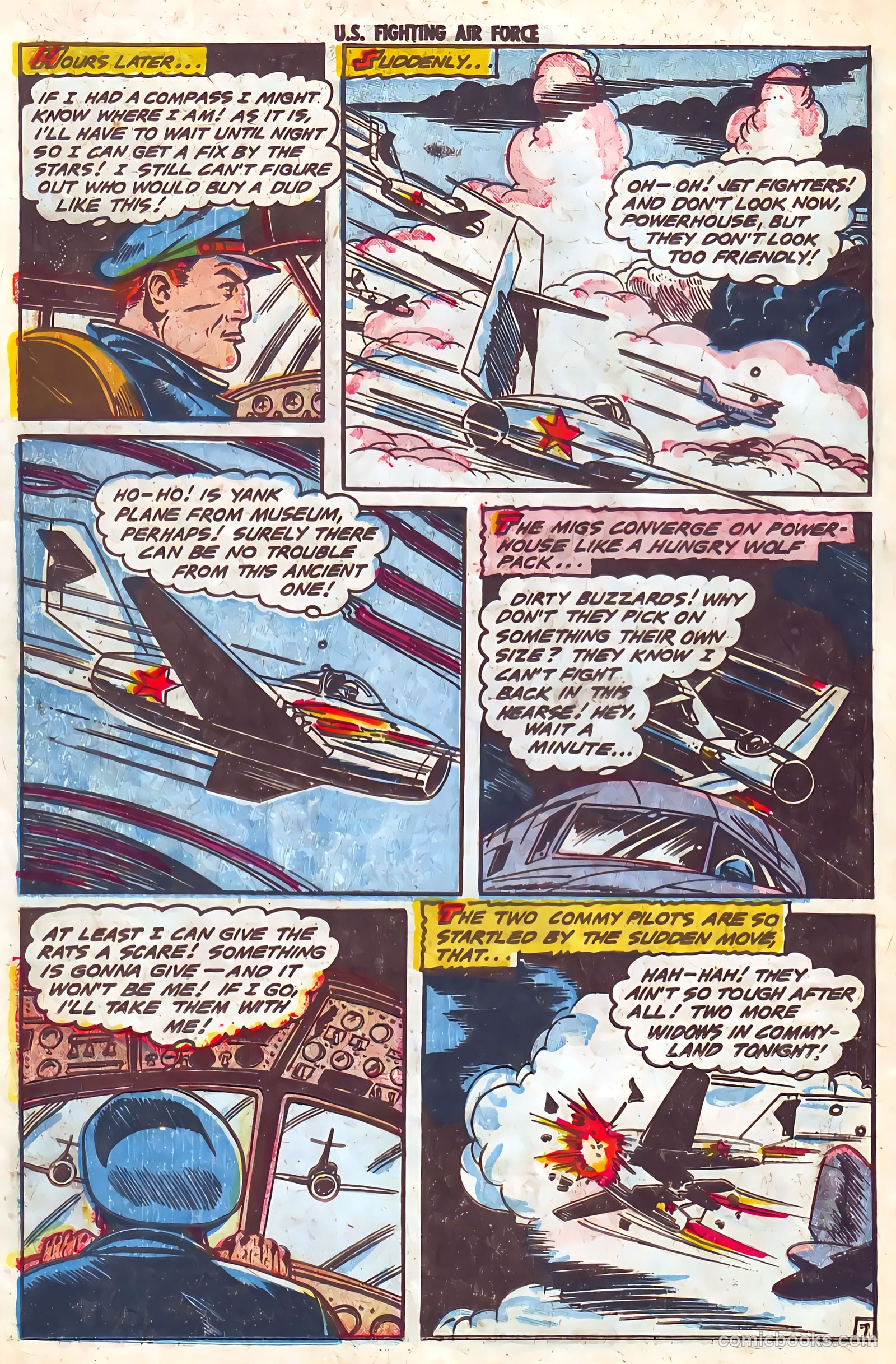 U.S. Fighting Air Force #26 (1956) — page 26 of 36