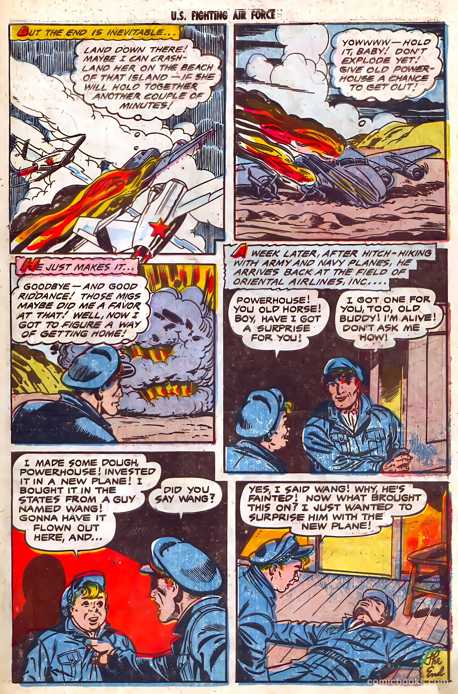 U.S. Fighting Air Force #26 (1956) — page 27 of 36