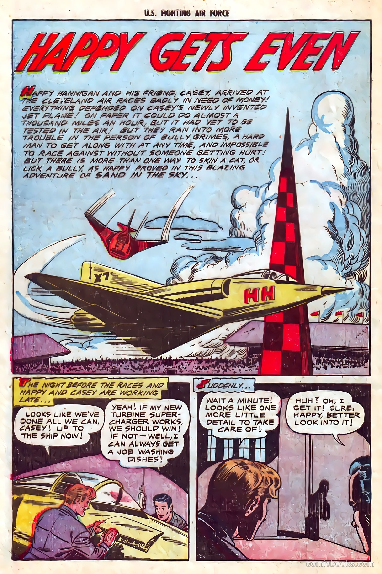 U.S. Fighting Air Force #26 (1956) — page 28 of 36