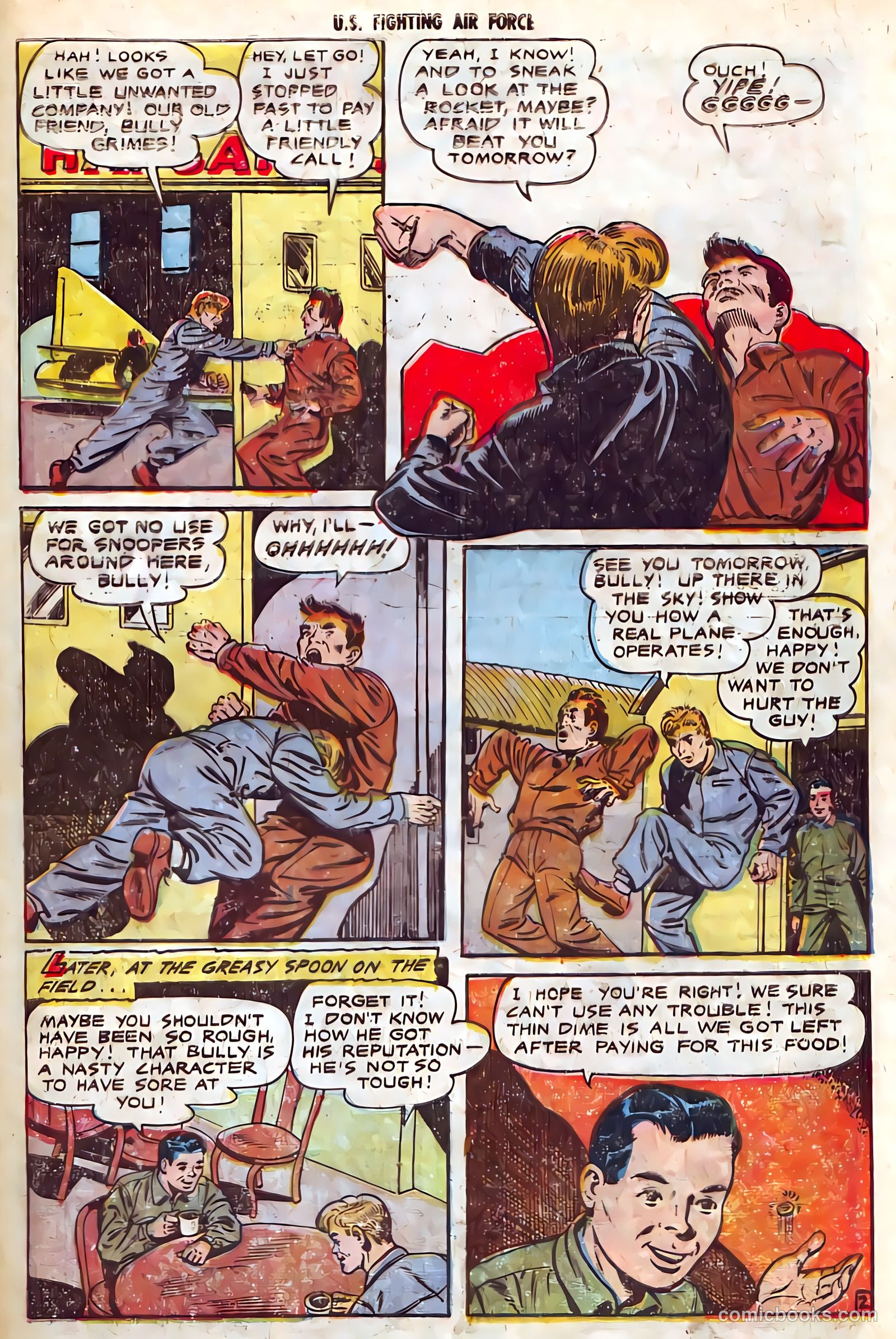 U.S. Fighting Air Force #26 (1956) — page 29 of 36