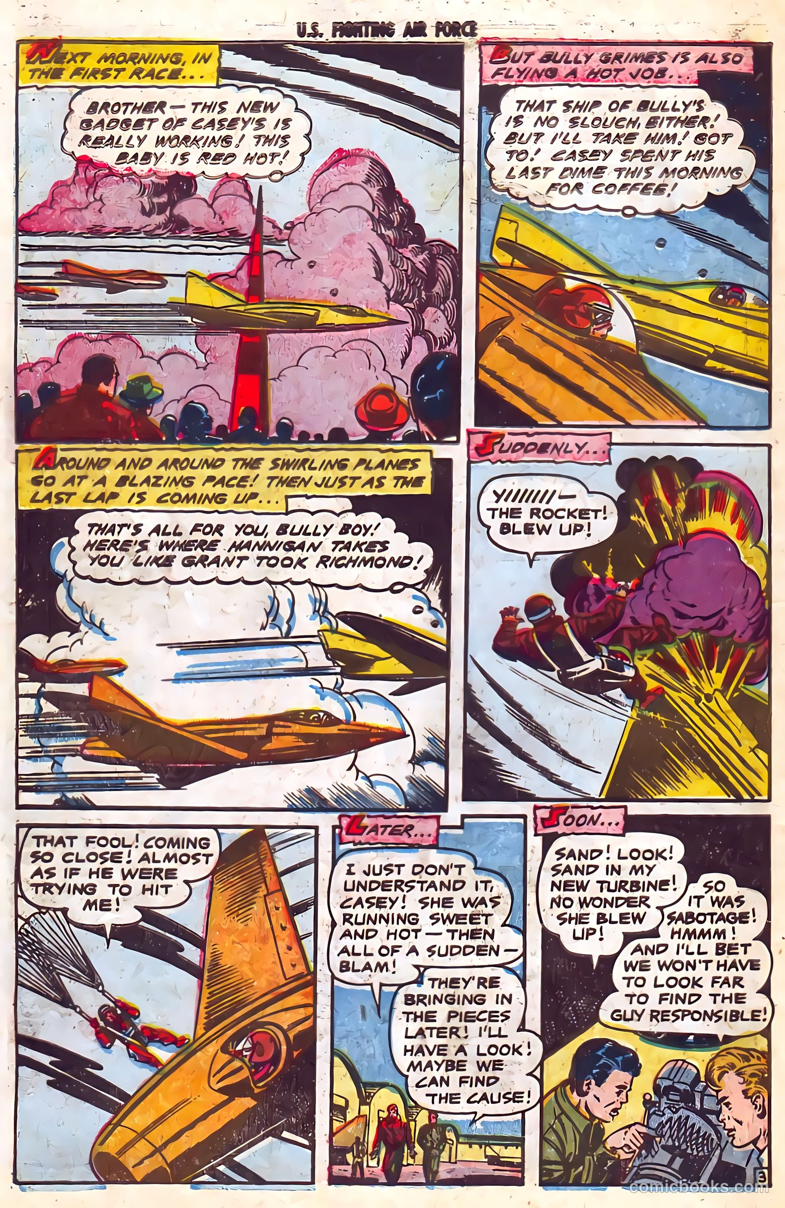 U.S. Fighting Air Force #26 (1956) — page 30 of 36