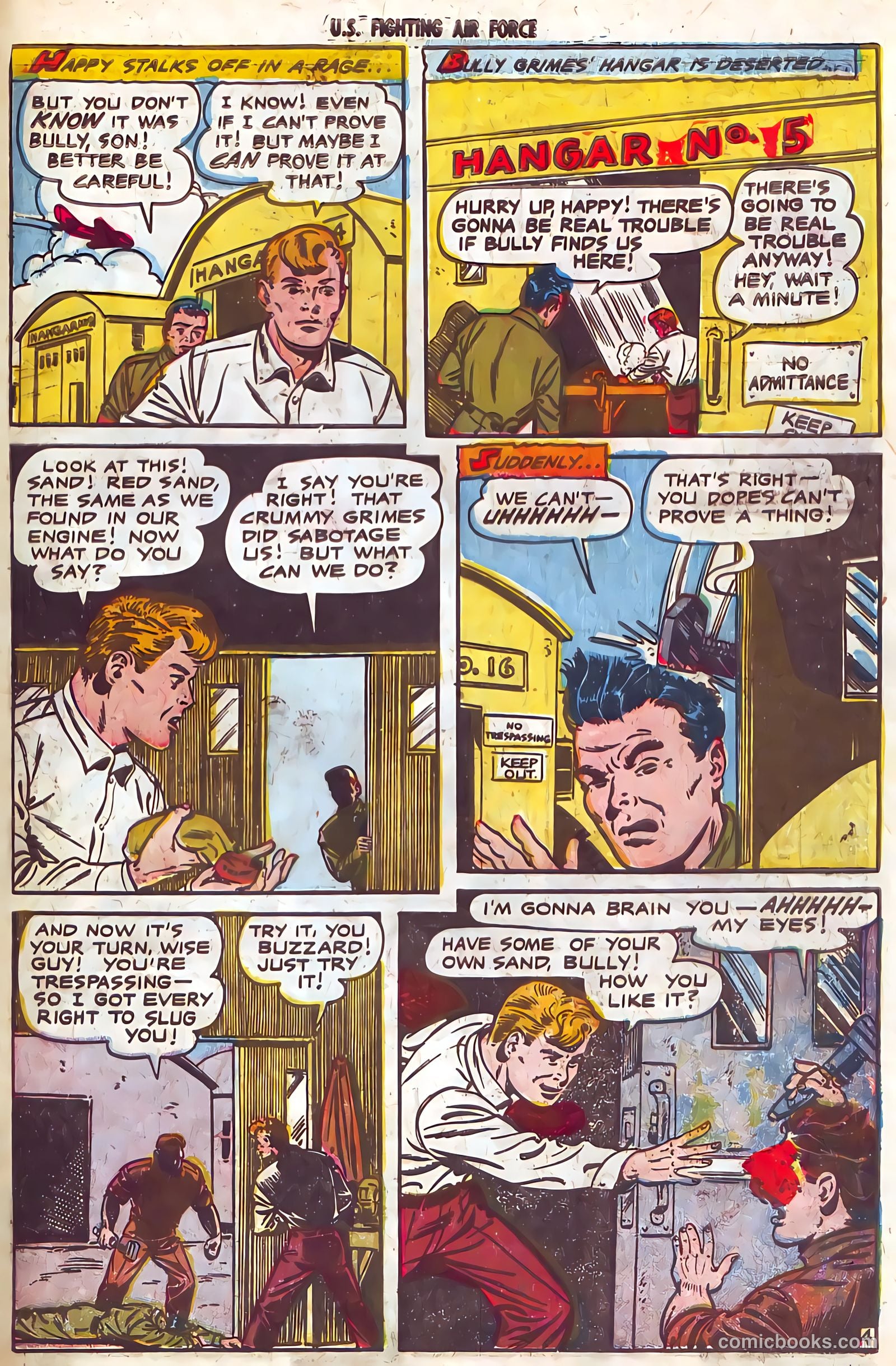 U.S. Fighting Air Force #26 (1956) — page 31 of 36
