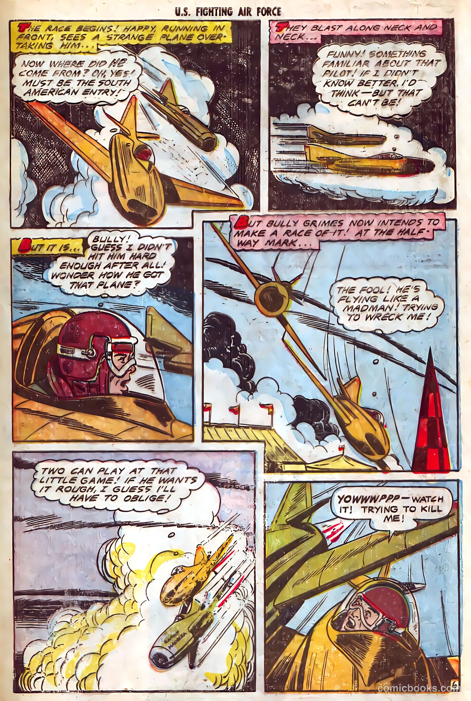 U.S. Fighting Air Force #26 (1956) — page 33 of 36