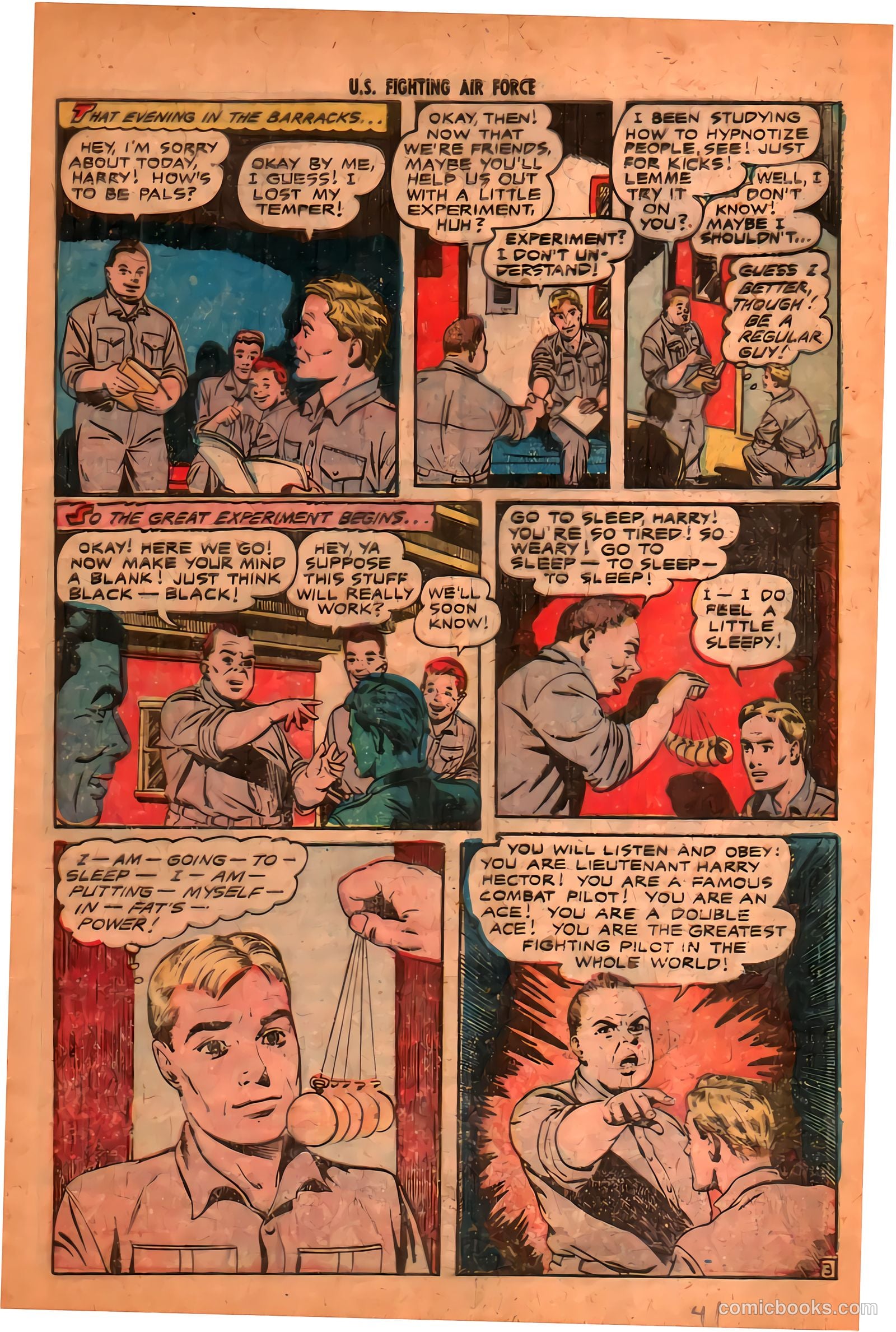 U.S. Fighting Air Force #27 (1956) — page 5 of 36