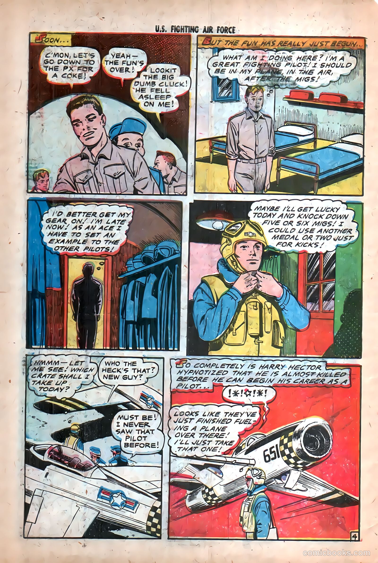 U.S. Fighting Air Force #27 (1956) — page 6 of 36