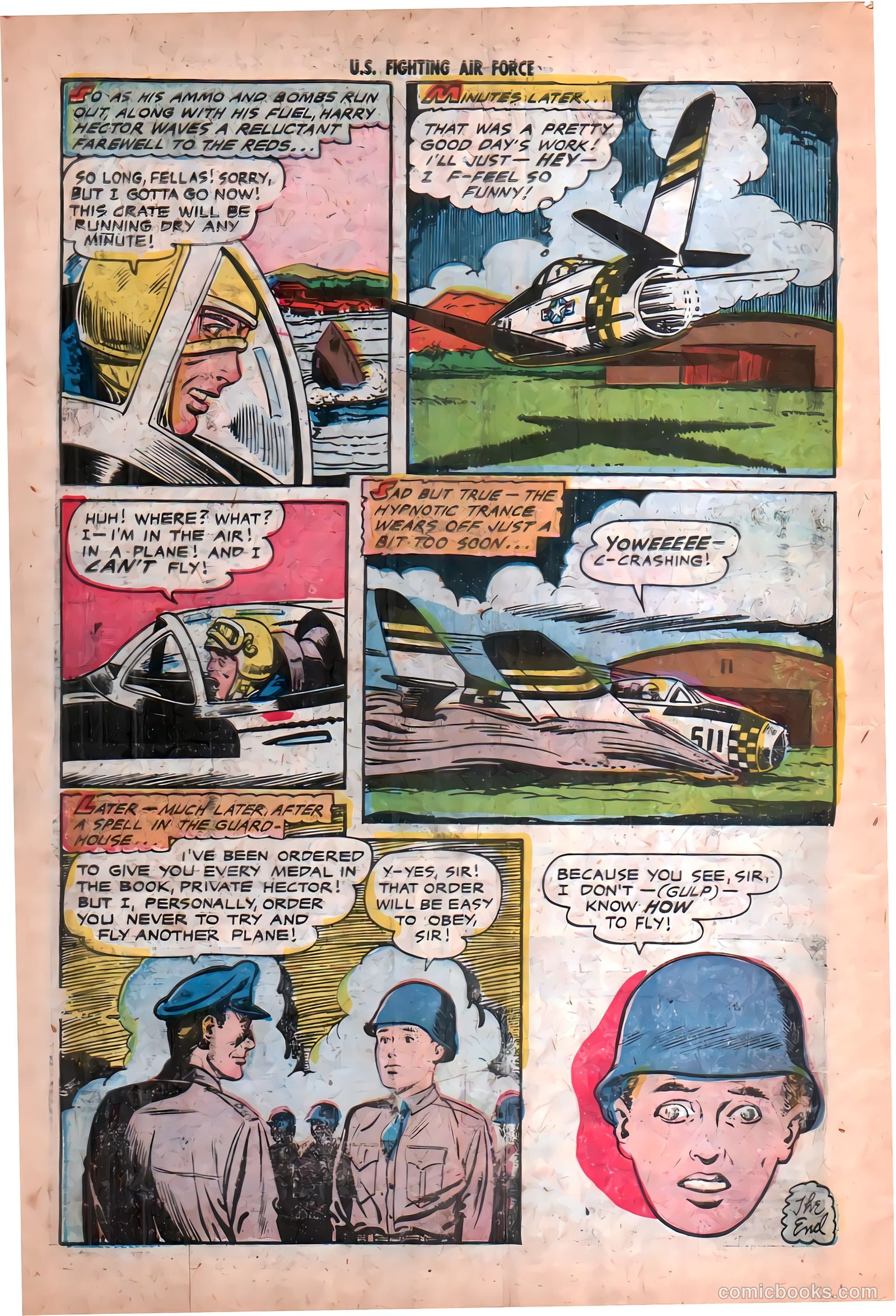 U.S. Fighting Air Force #27 (1956) — page 10 of 36