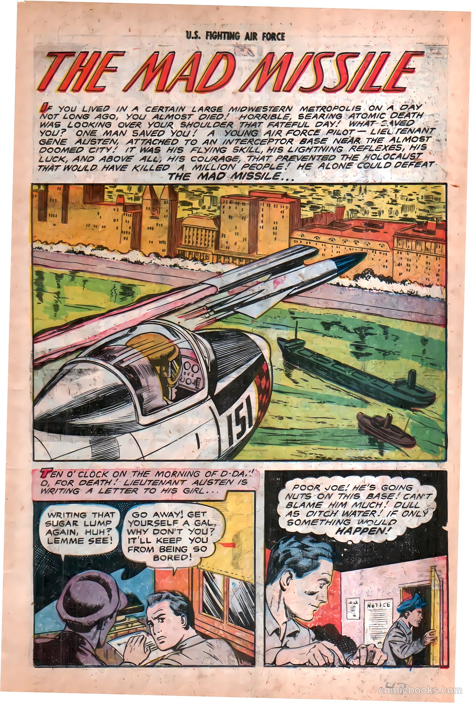 U.S. Fighting Air Force #27 (1956) — page 11 of 36