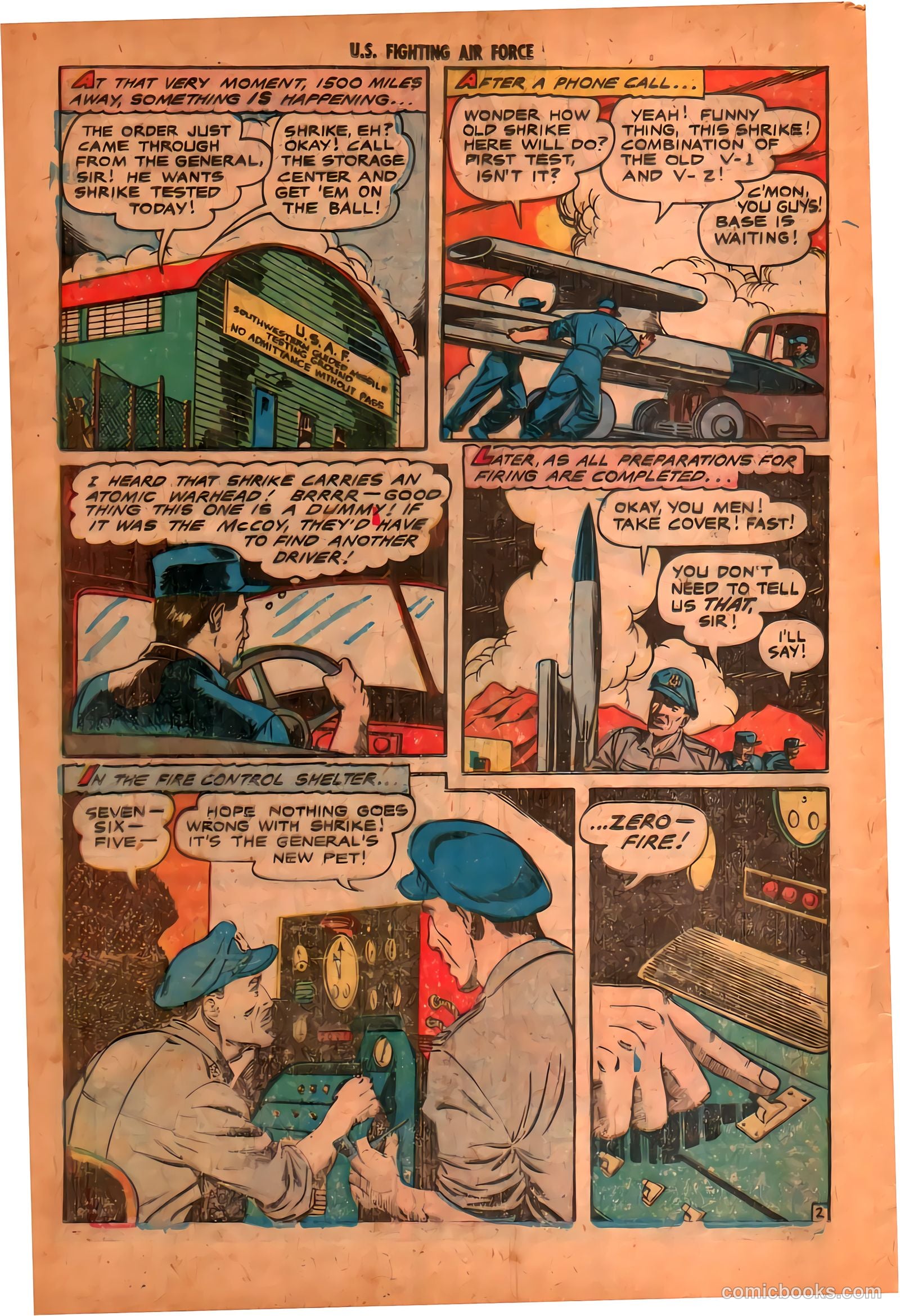 U.S. Fighting Air Force #27 (1956) — page 12 of 36