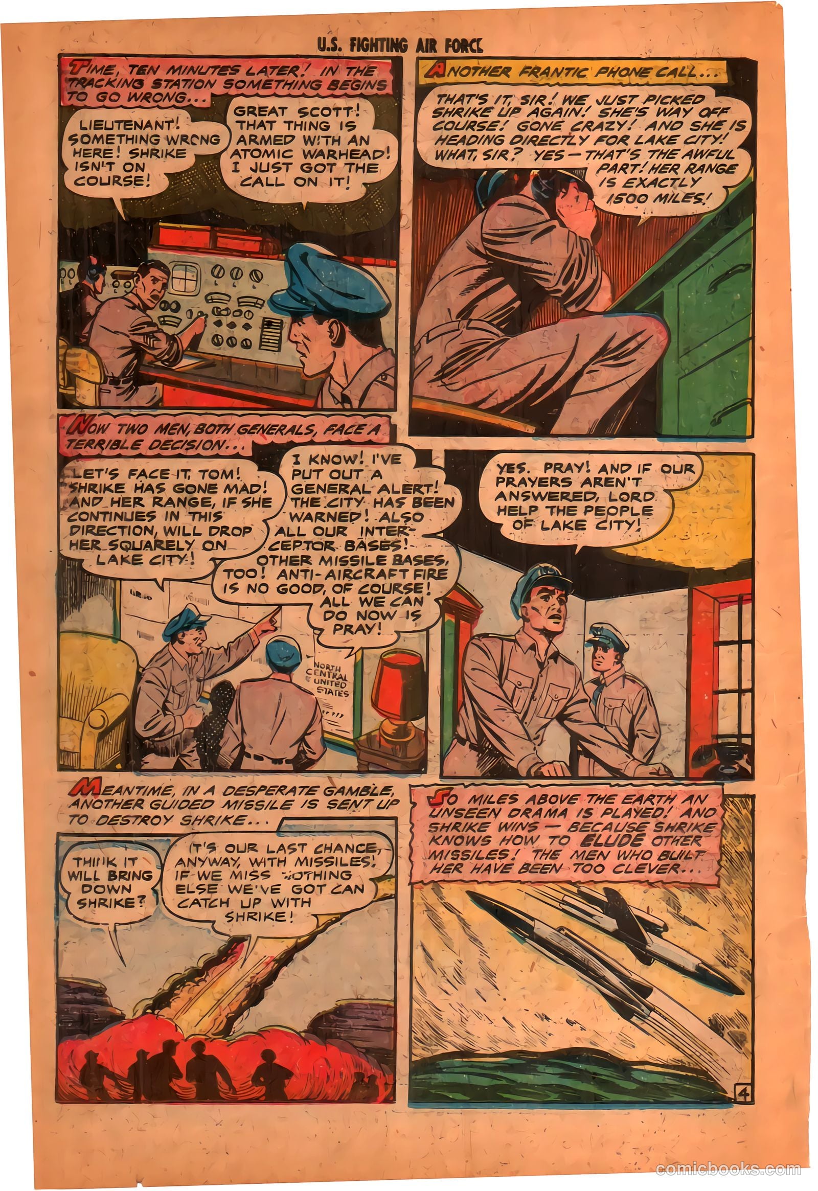 U.S. Fighting Air Force #27 (1956) — page 14 of 36