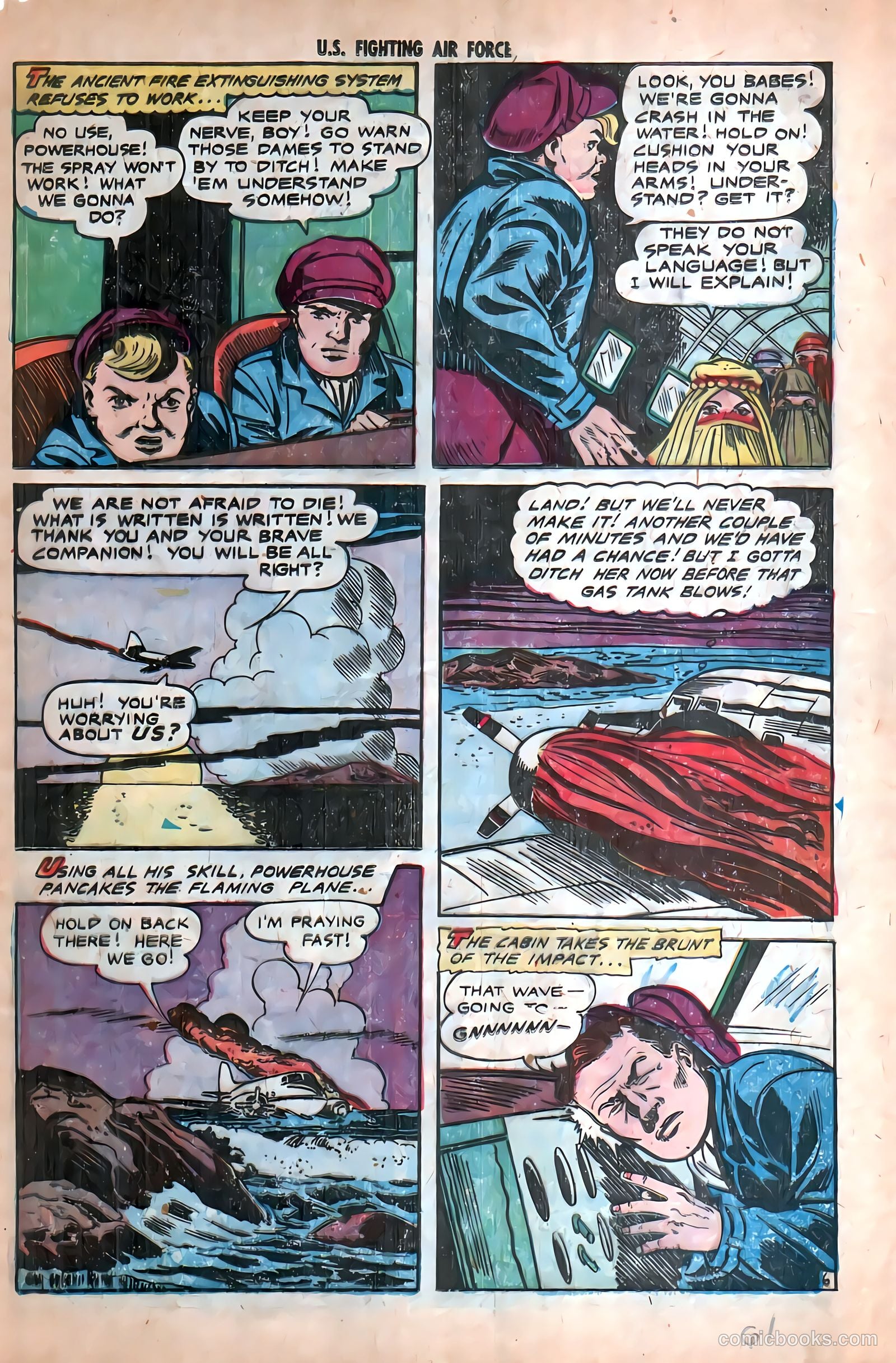 U.S. Fighting Air Force #27 (1956) — page 25 of 36