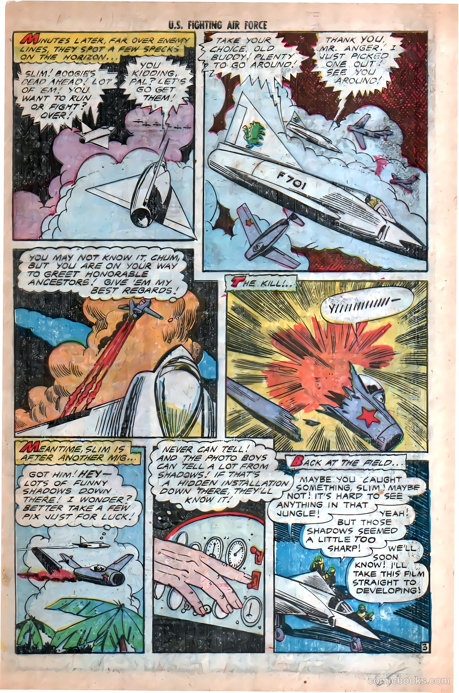 U.S. Fighting Air Force #27 (1956) — page 29 of 36