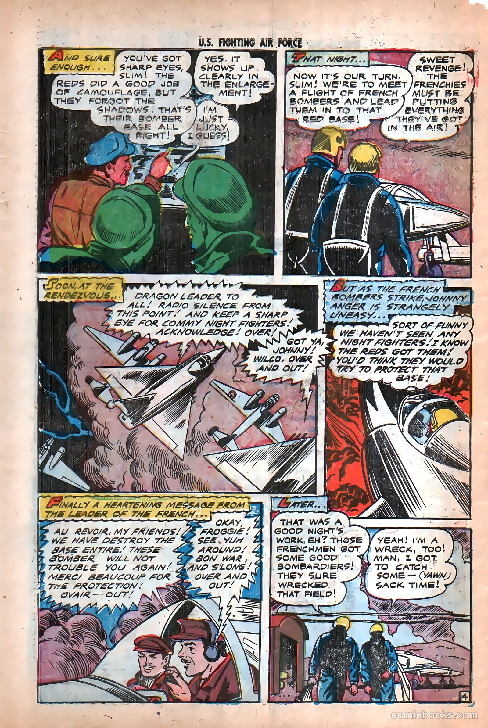 U.S. Fighting Air Force #27 (1956) — page 30 of 36