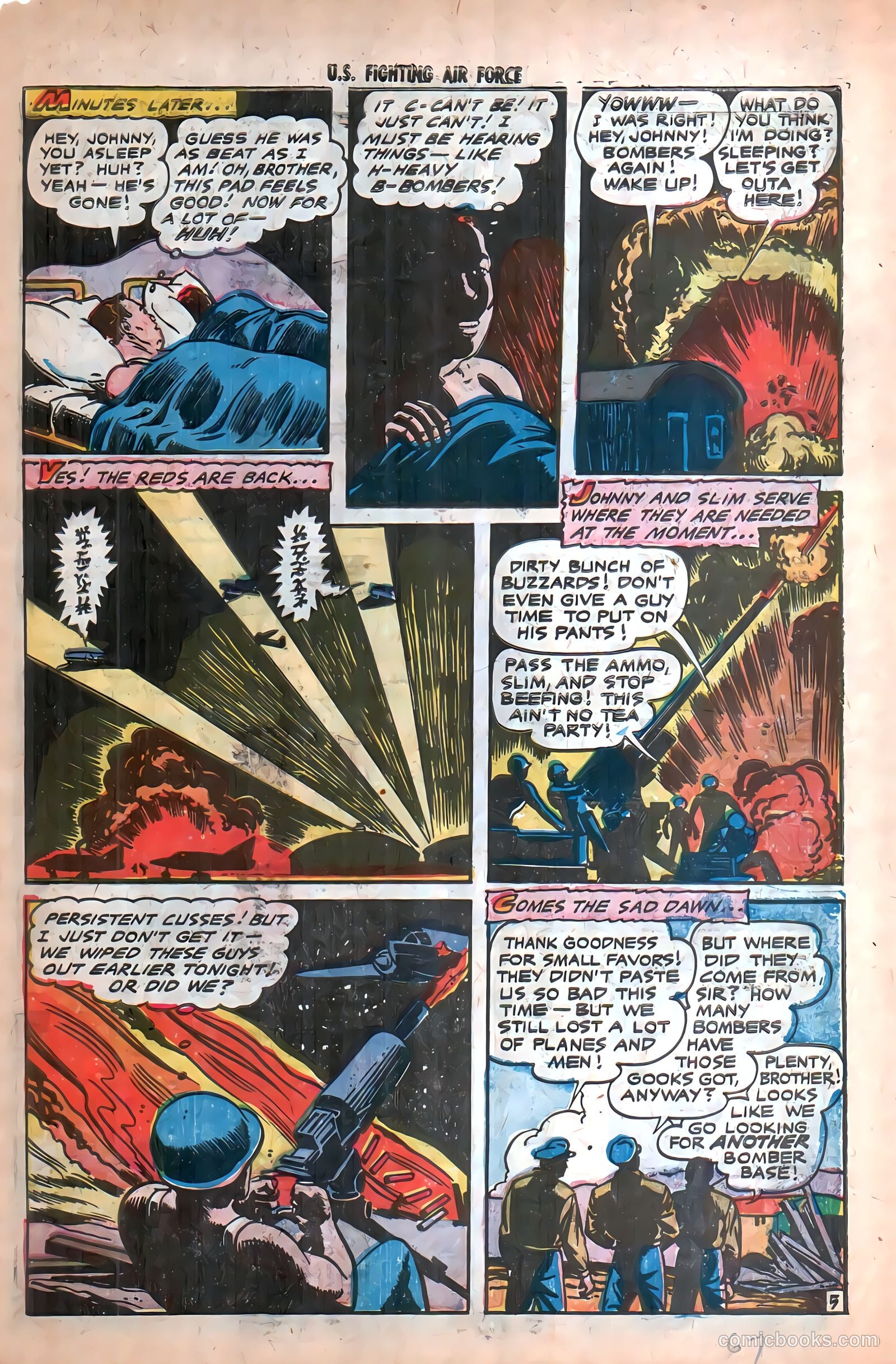 U.S. Fighting Air Force #27 (1956) — page 31 of 36