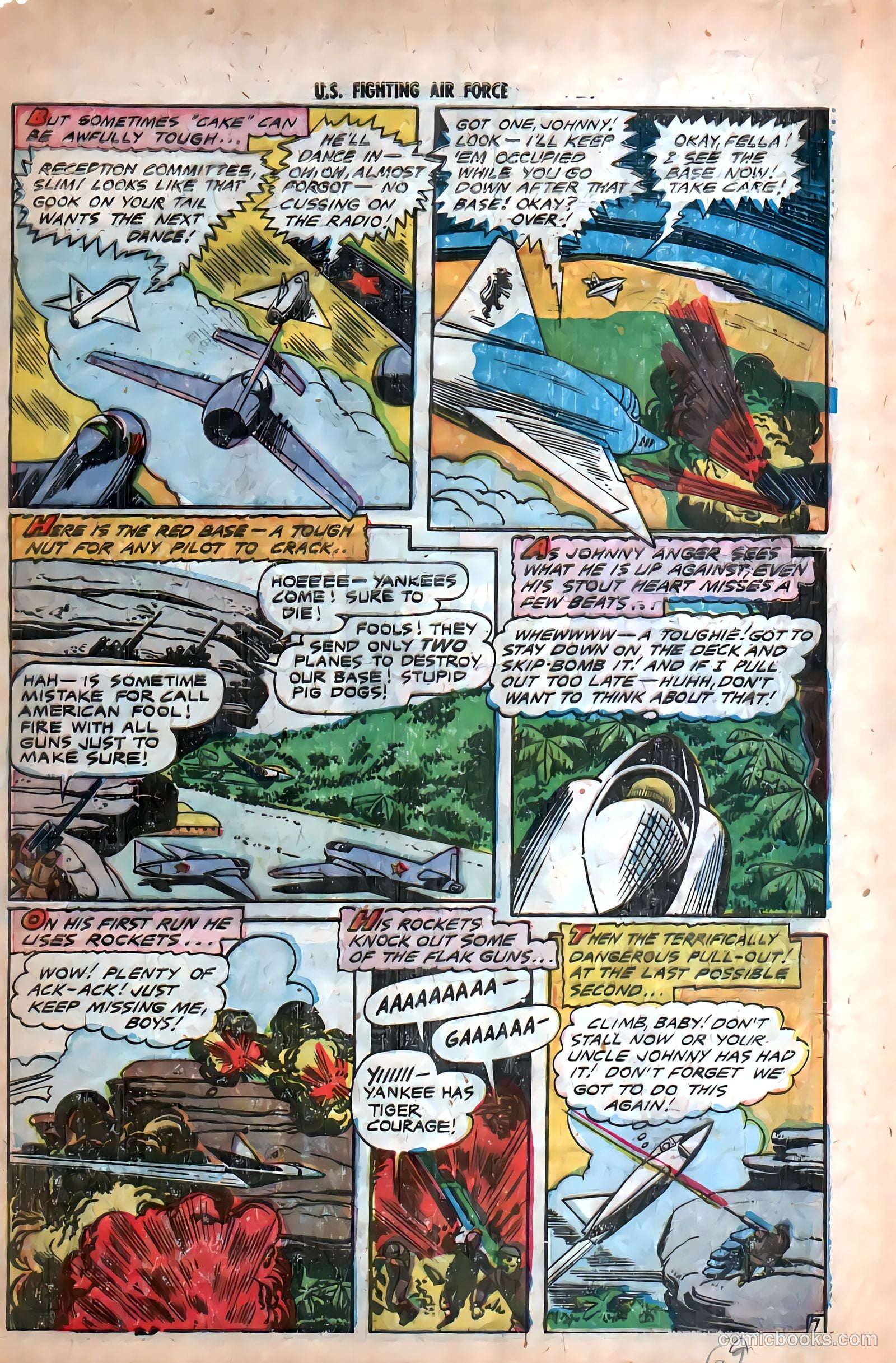 U.S. Fighting Air Force #27 (1956) — page 33 of 36