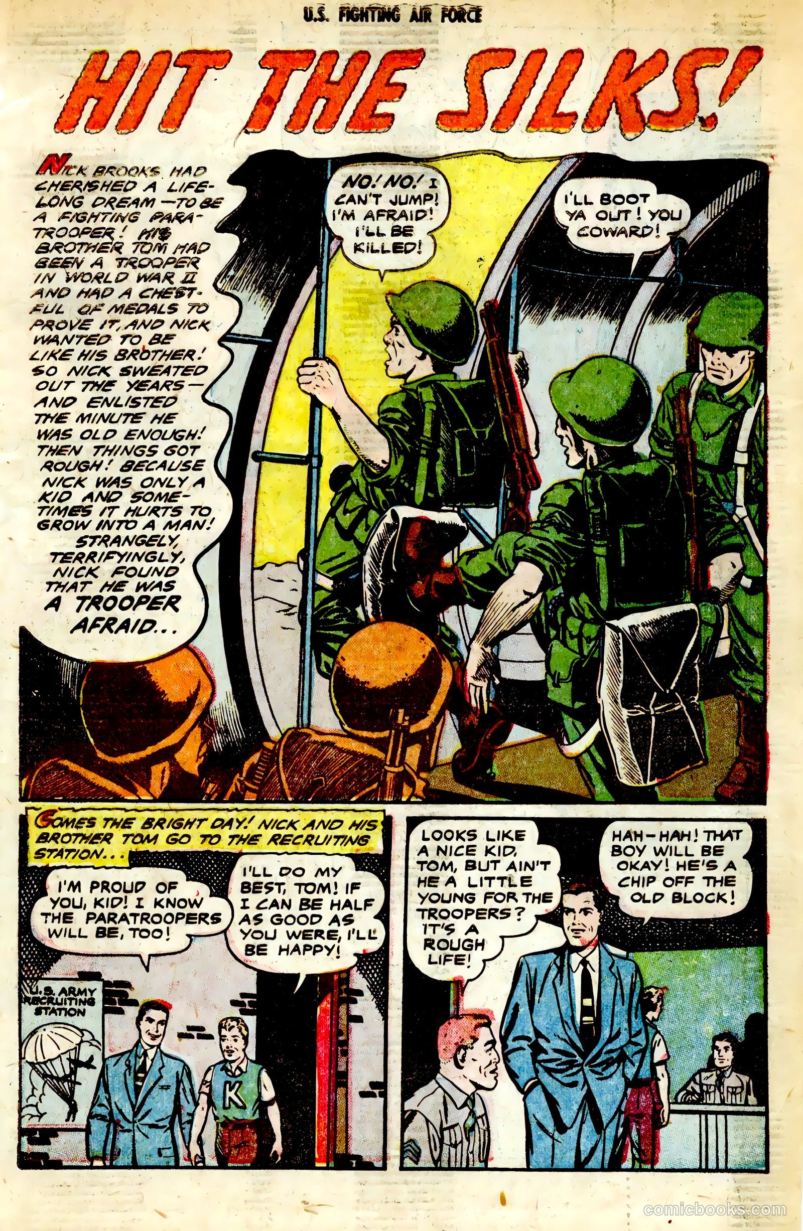 U.S. Fighting Air Force #28 (1956) — page 3 of 36
