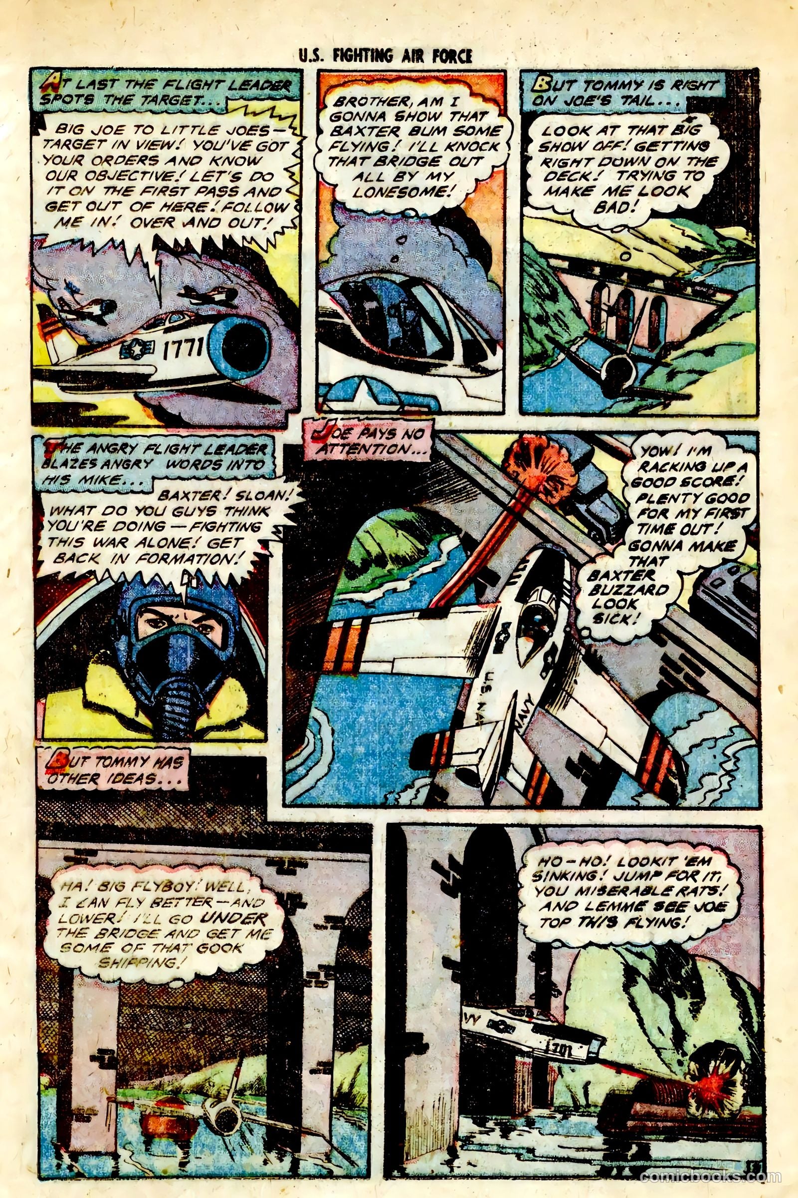 U.S. Fighting Air Force #28 (1956) — page 13 of 36