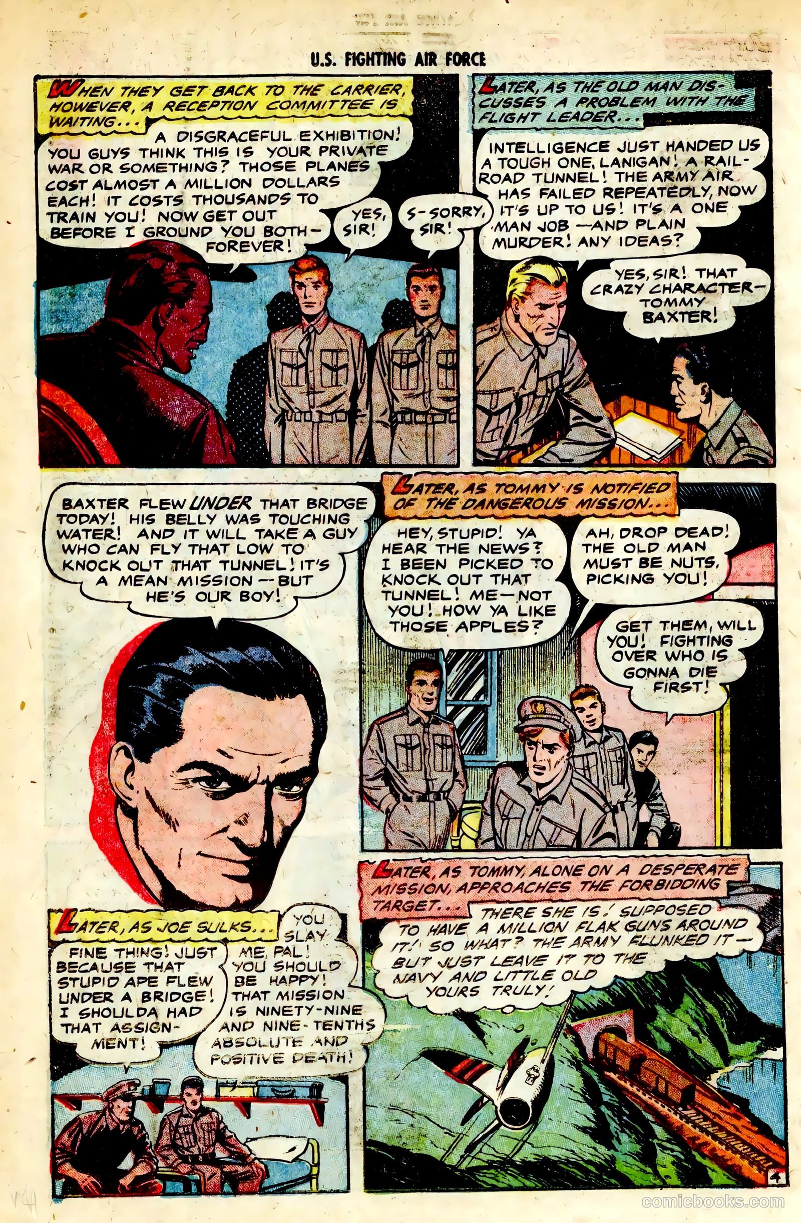 U.S. Fighting Air Force #28 (1956) — page 14 of 36