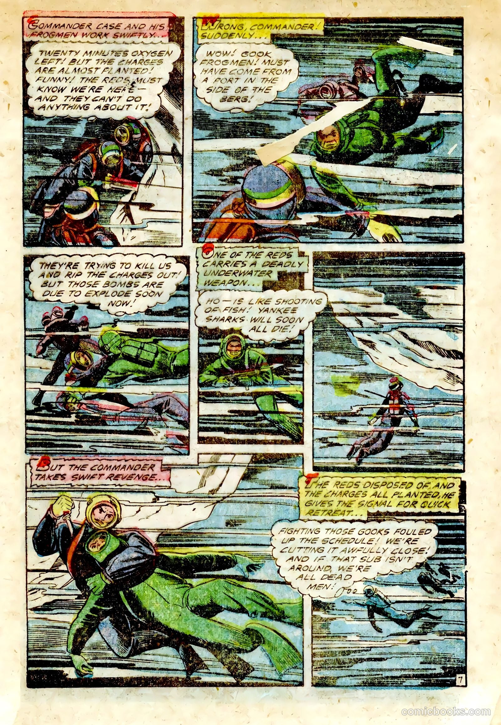 U.S. Fighting Air Force #28 (1956) — page 33 of 36