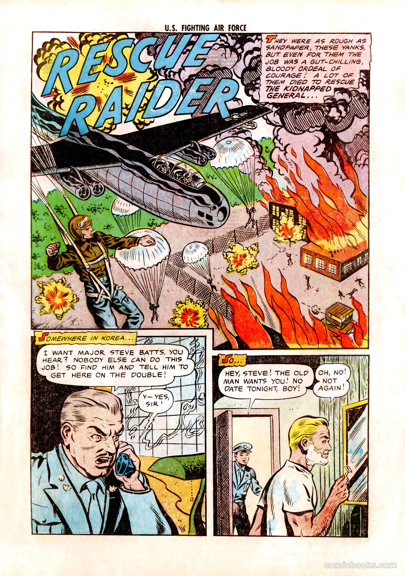 U.S. Fighting Air Force #3 (1953) — page 3 of 37