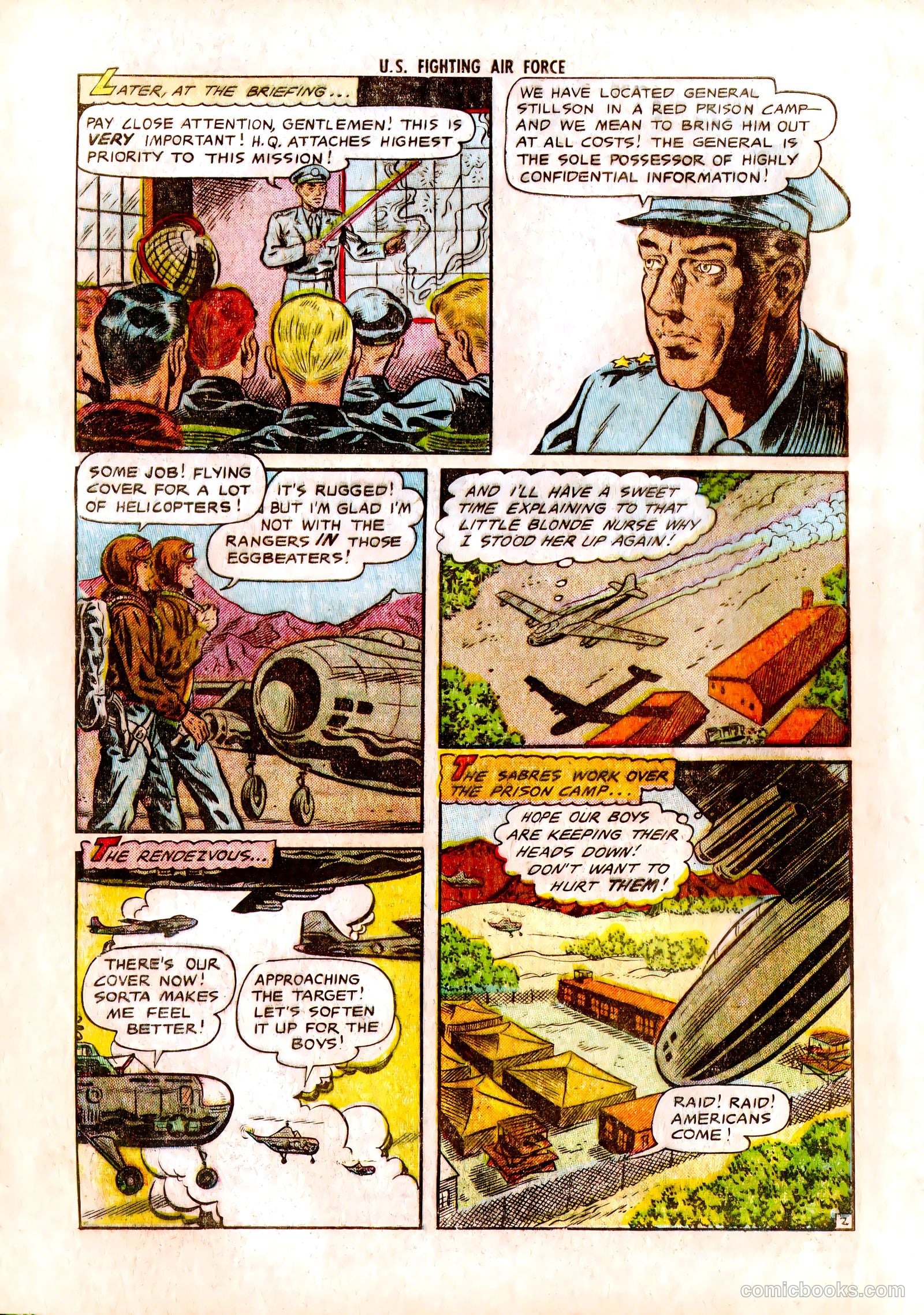 U.S. Fighting Air Force #3 (1953) — page 4 of 37