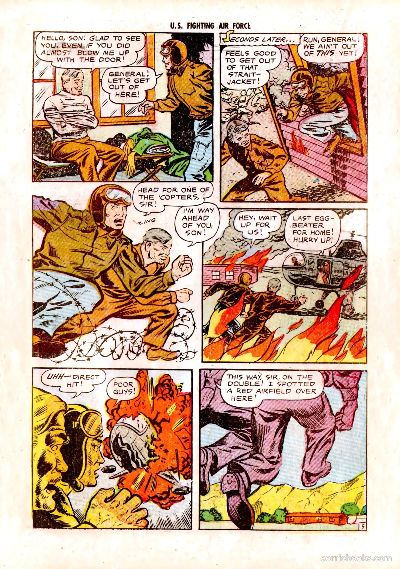U.S. Fighting Air Force #3 (1953) — page 7 of 37