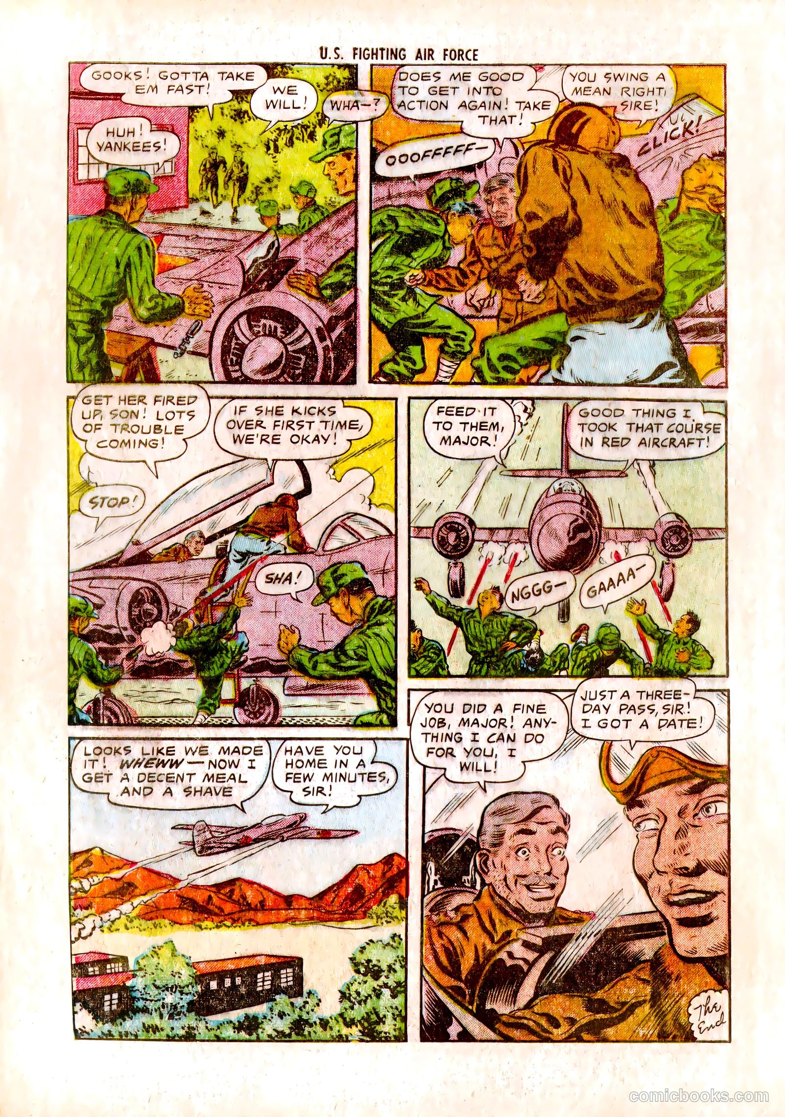 U.S. Fighting Air Force #3 (1953) — page 8 of 37