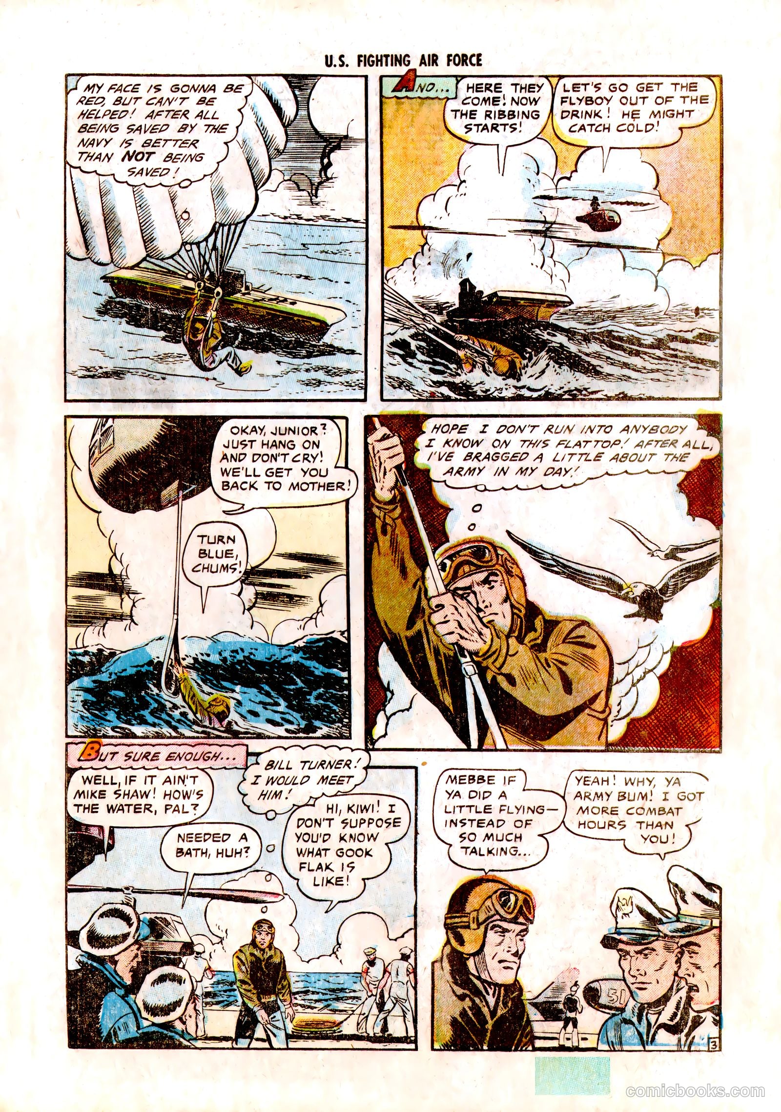 U.S. Fighting Air Force #3 (1953) — page 11 of 37