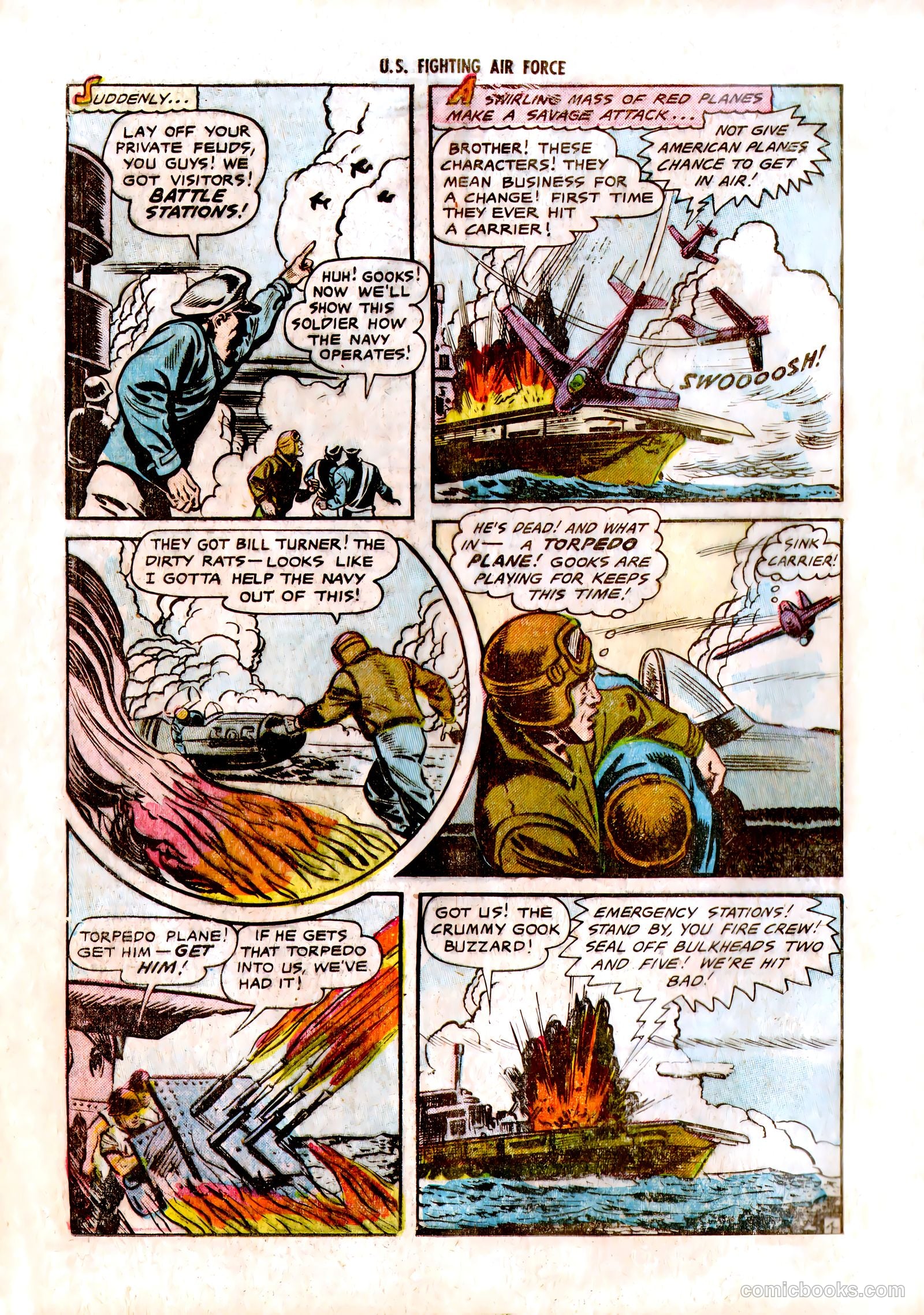 U.S. Fighting Air Force #3 (1953) — page 12 of 37