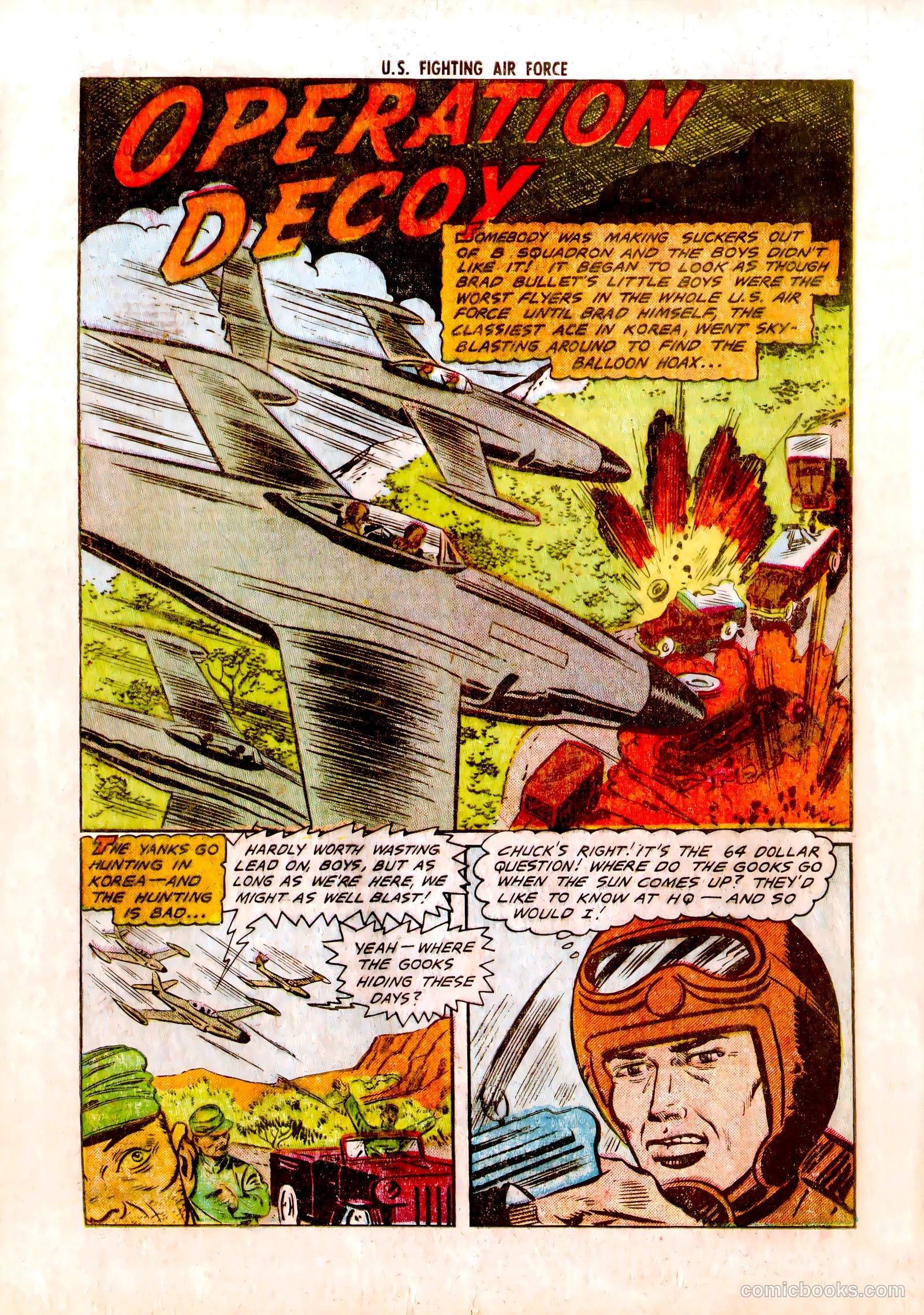 U.S. Fighting Air Force #3 (1953) — page 20 of 37