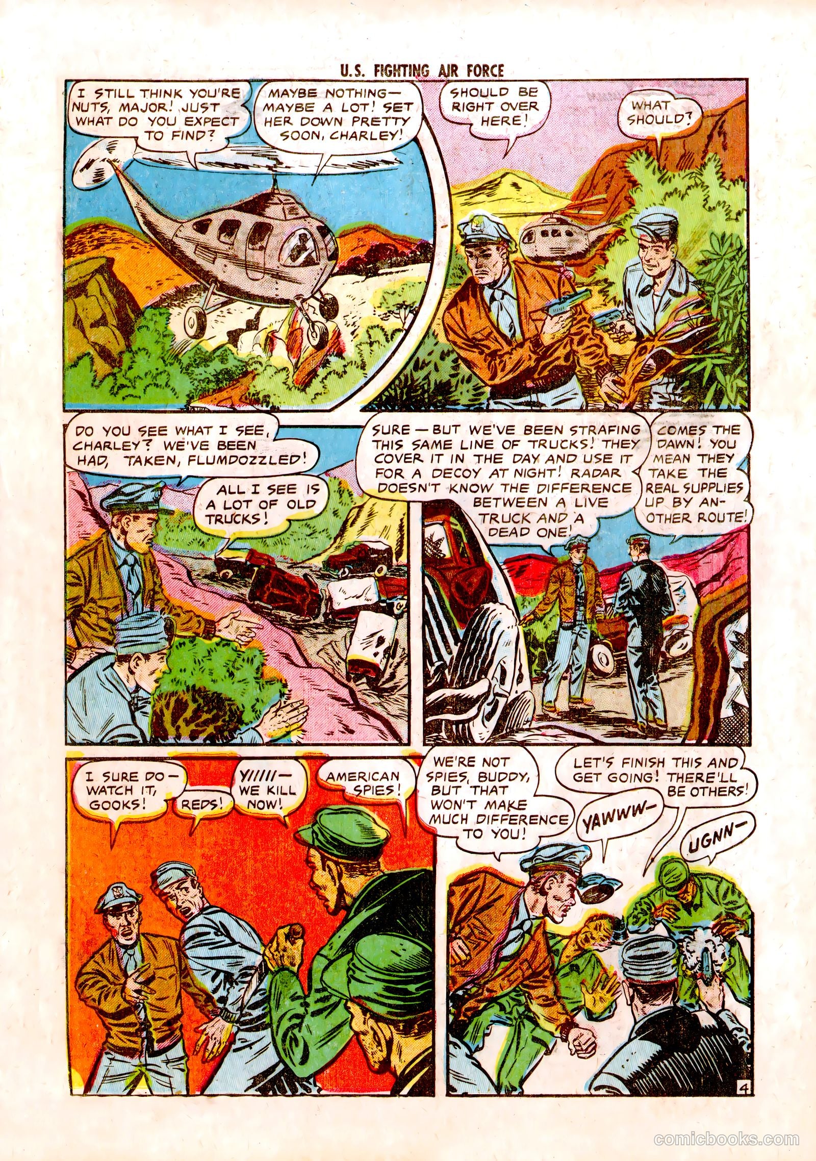 U.S. Fighting Air Force #3 (1953) — page 23 of 37