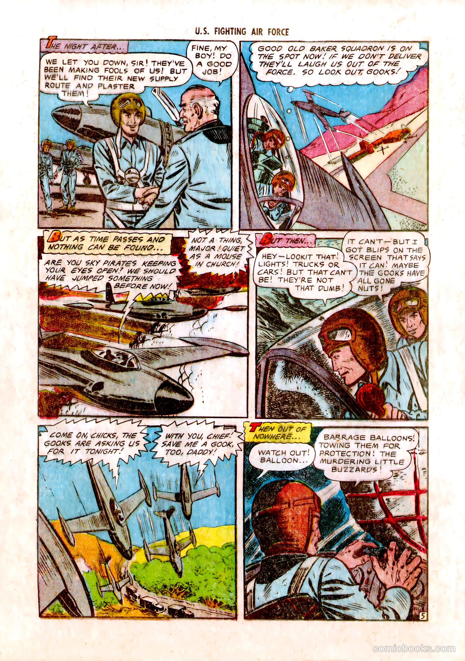 U.S. Fighting Air Force #3 (1953) — page 24 of 37