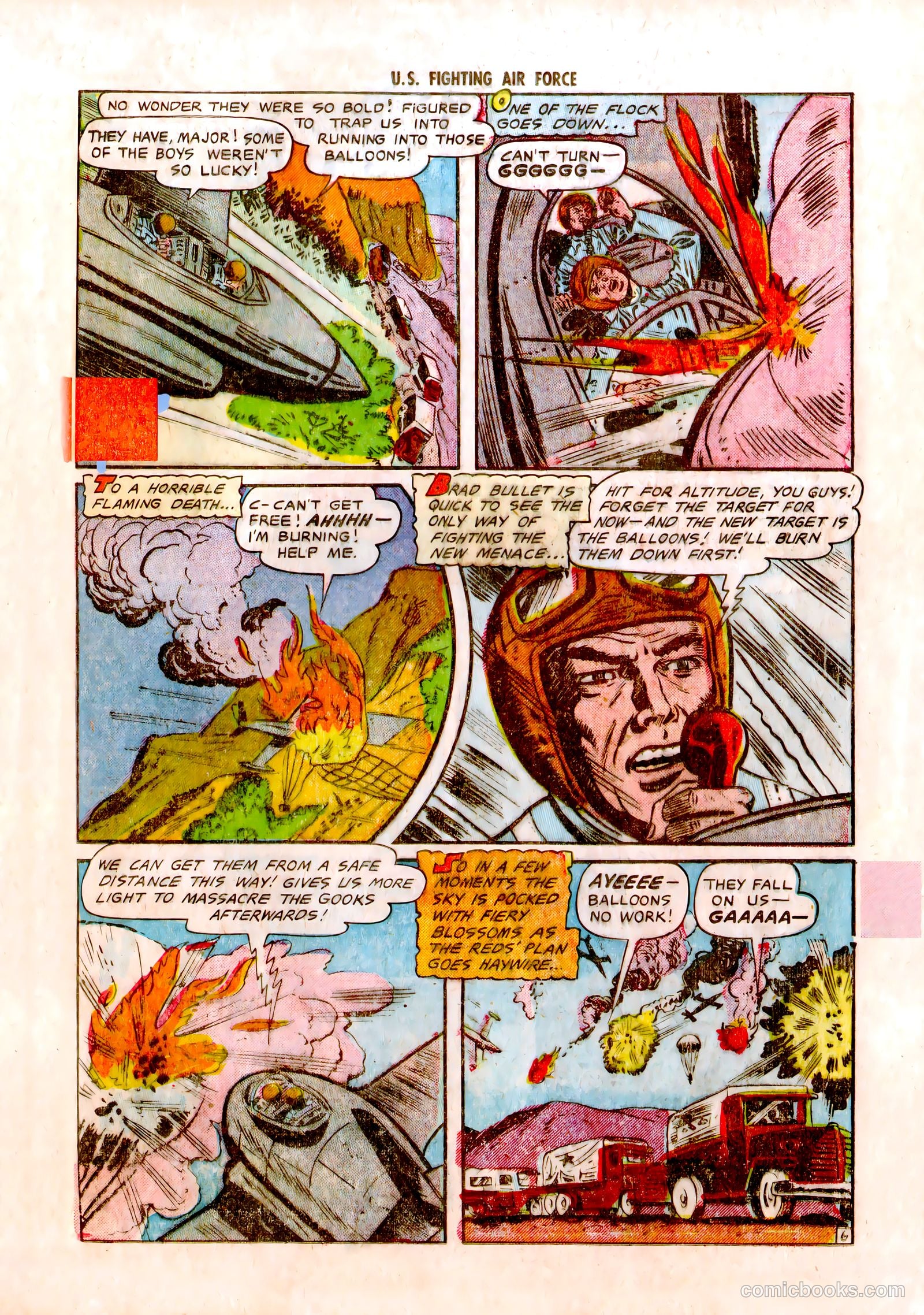 U.S. Fighting Air Force #3 (1953) — page 25 of 37
