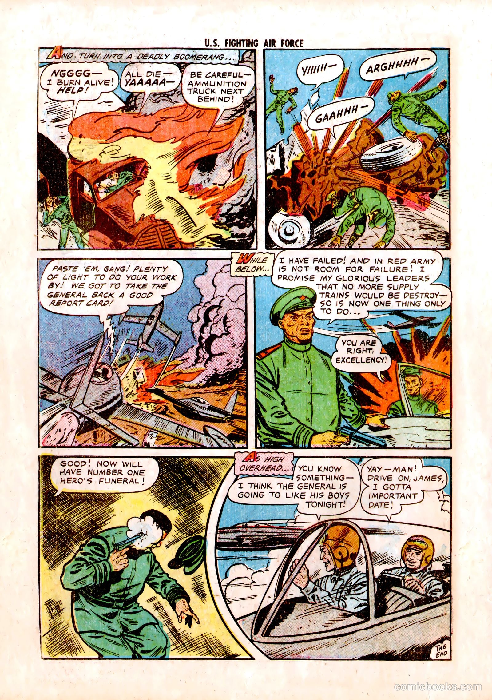 U.S. Fighting Air Force #3 (1953) — page 26 of 37
