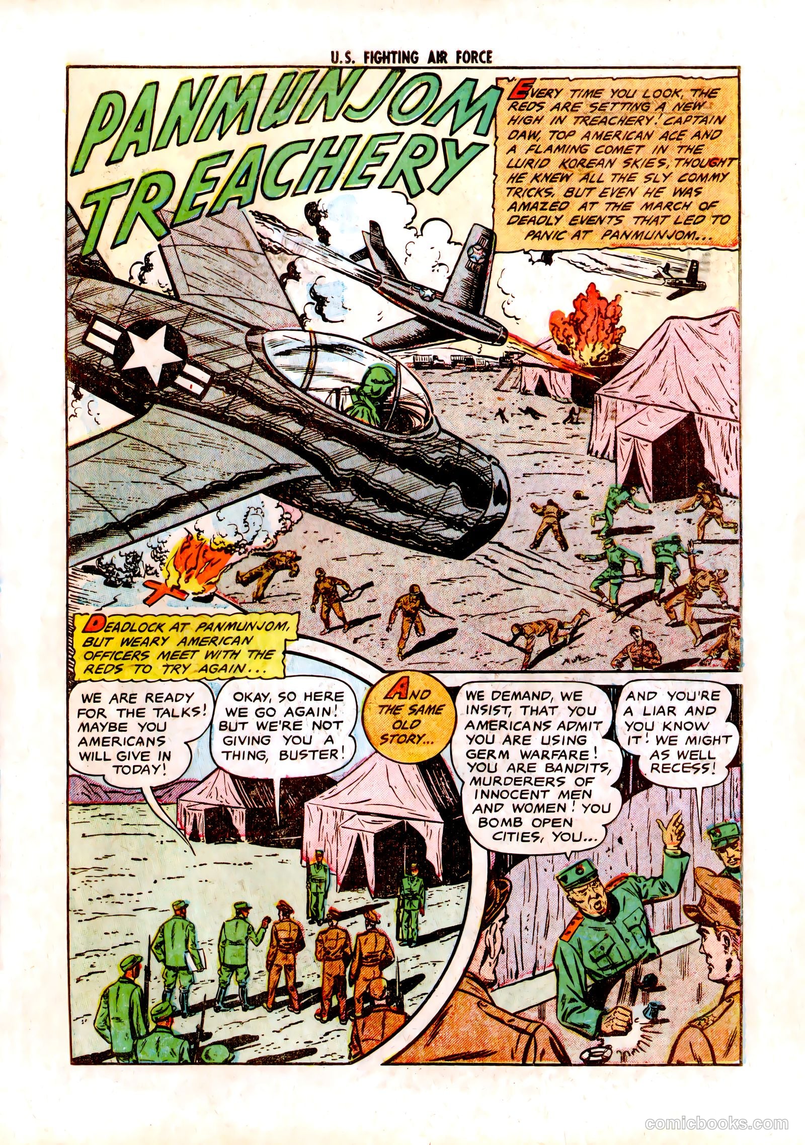 U.S. Fighting Air Force #3 (1953) — page 27 of 37