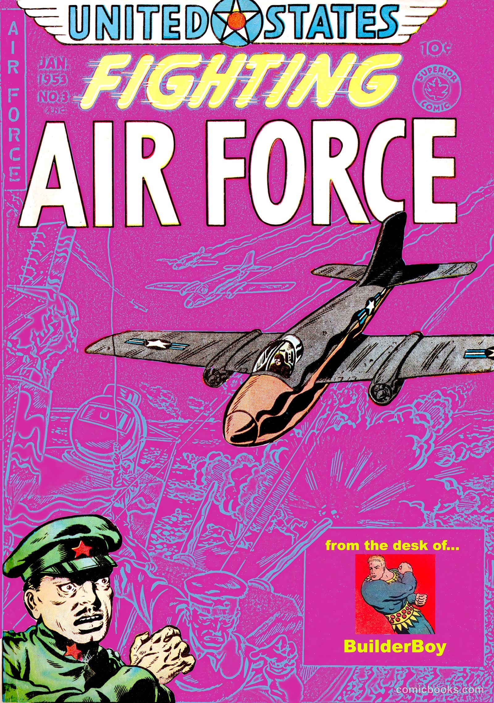 U.S. Fighting Air Force #3 (1953) — page 37 of 37