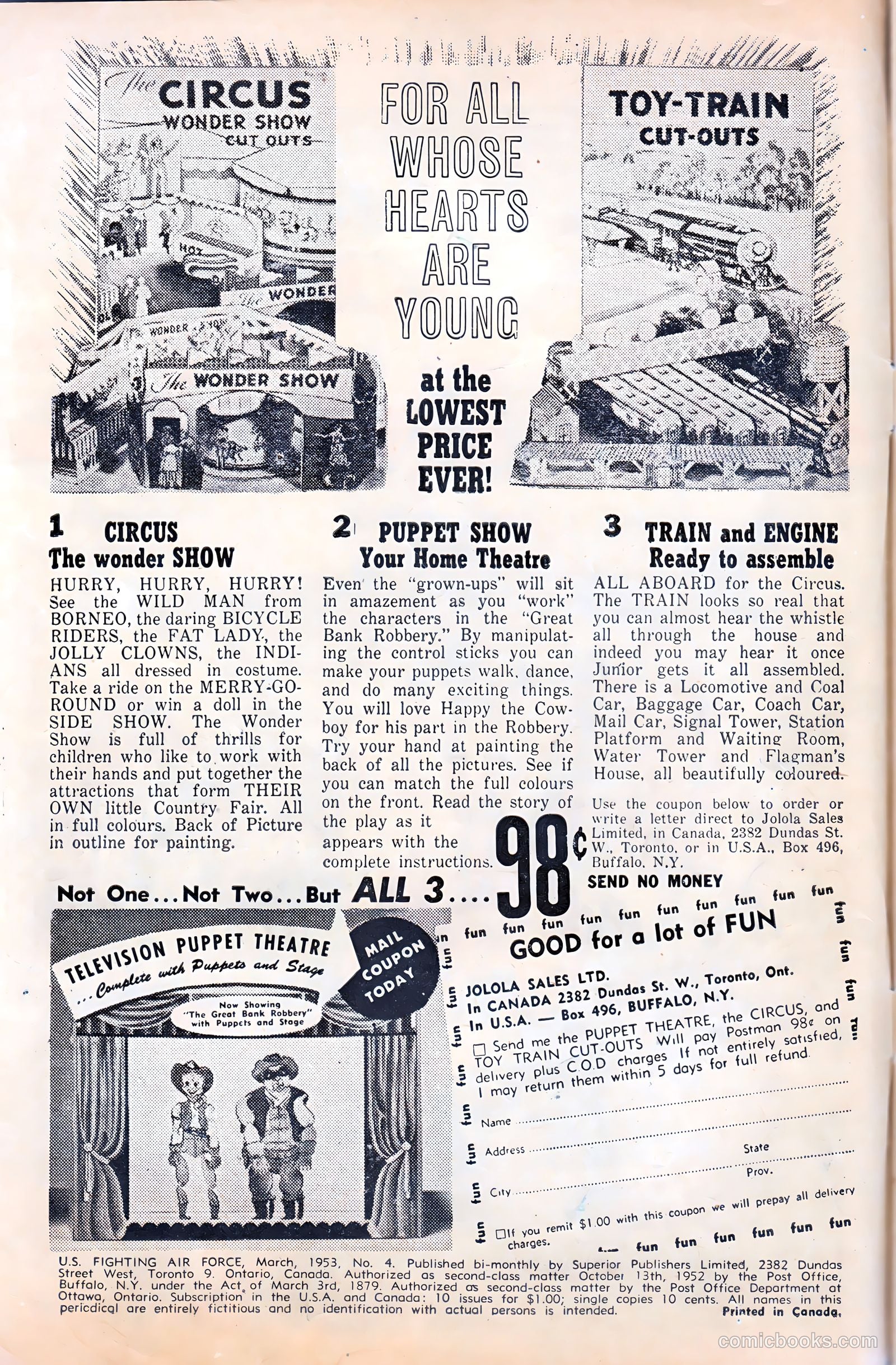 U.S. Fighting Air Force #4 (1953) — page 2 of 36