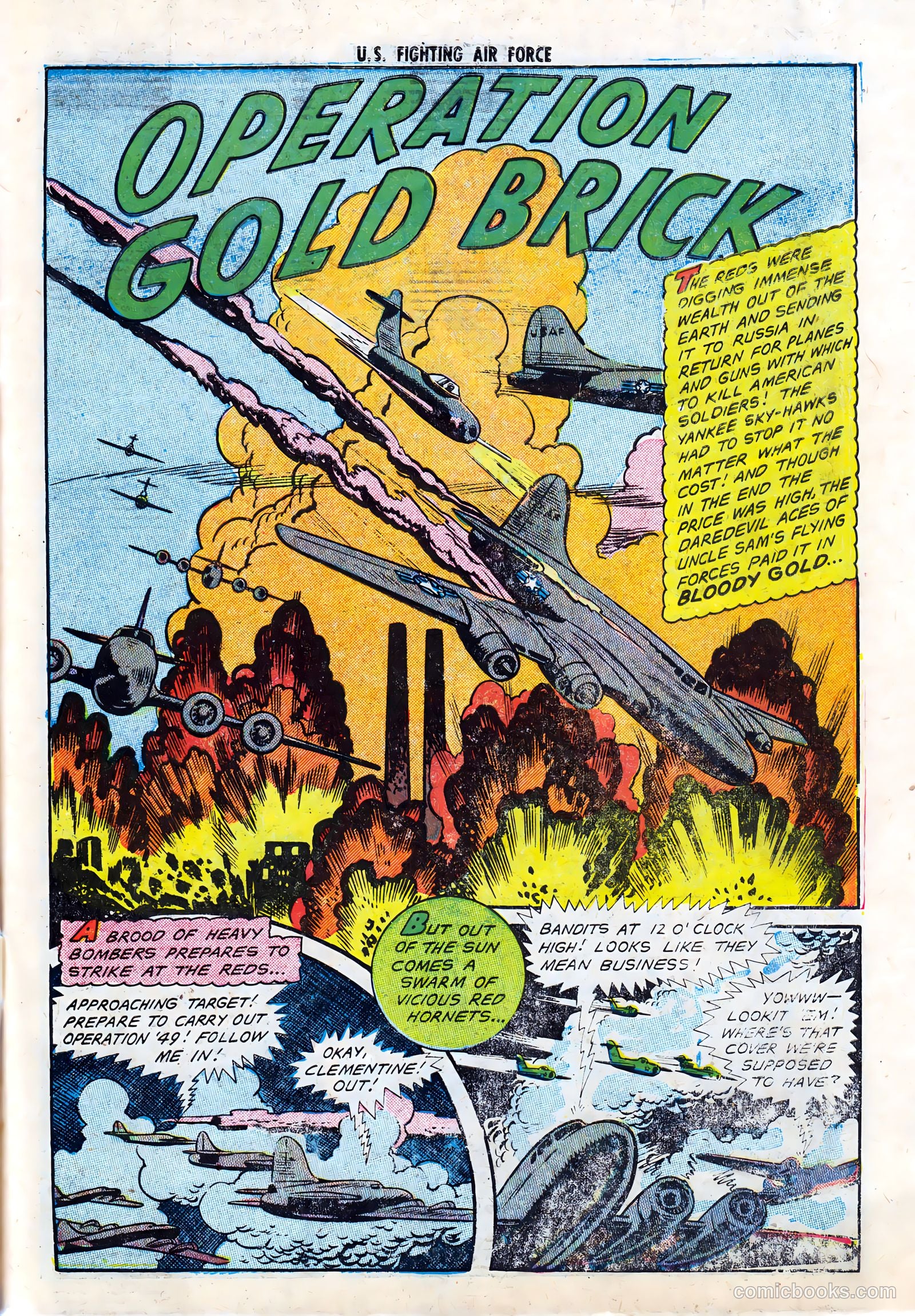 U.S. Fighting Air Force #4 (1953) — page 3 of 36