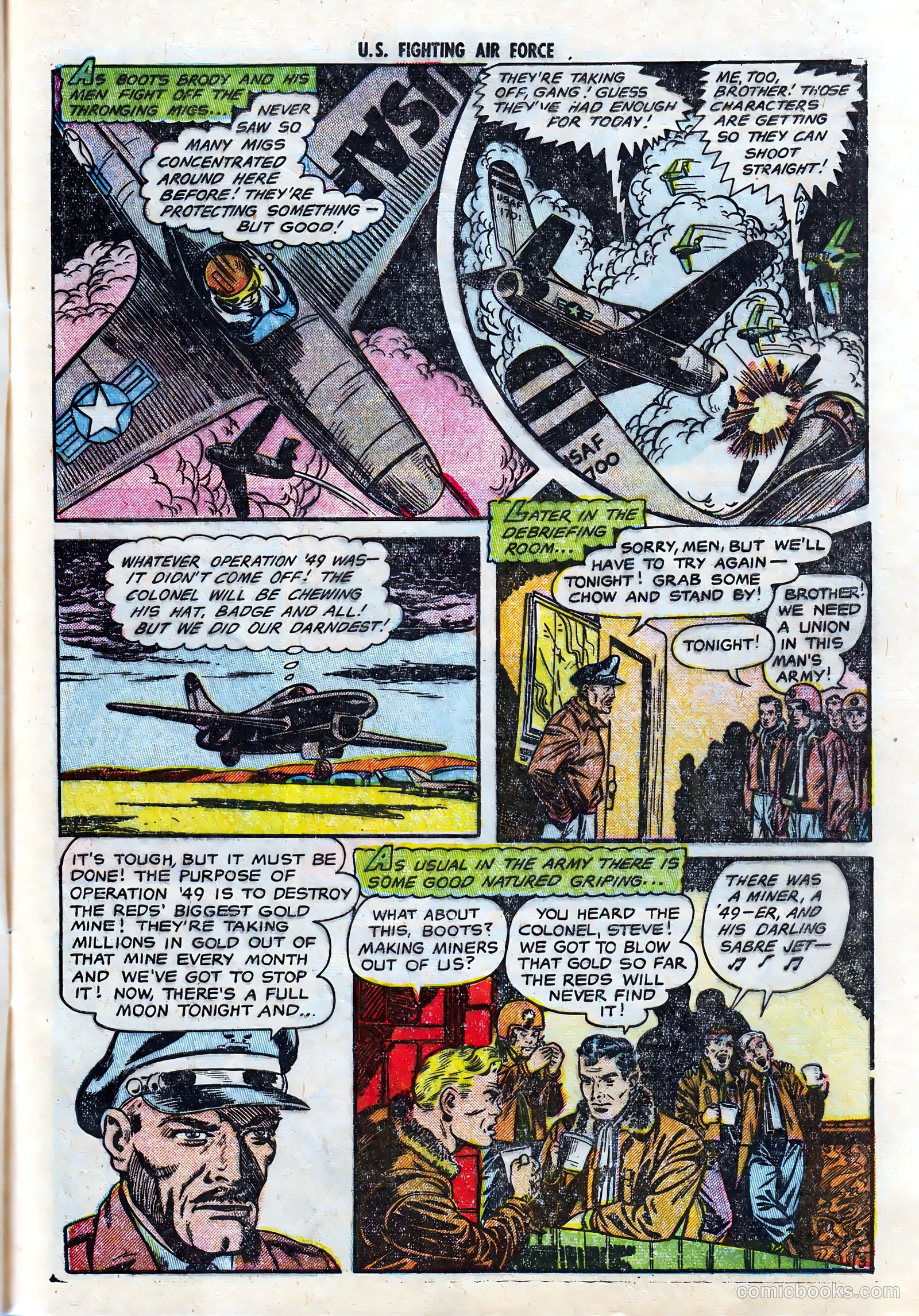 U.S. Fighting Air Force #4 (1953) — page 5 of 36