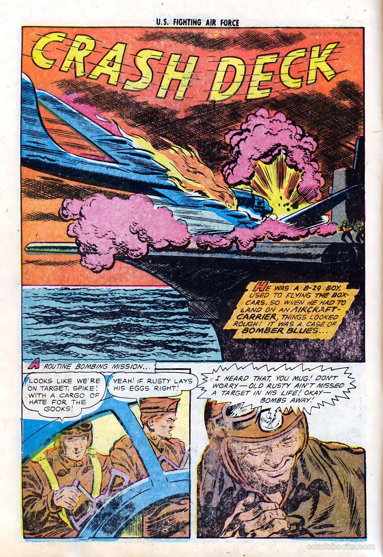 U.S. Fighting Air Force #4 (1953) — page 10 of 36
