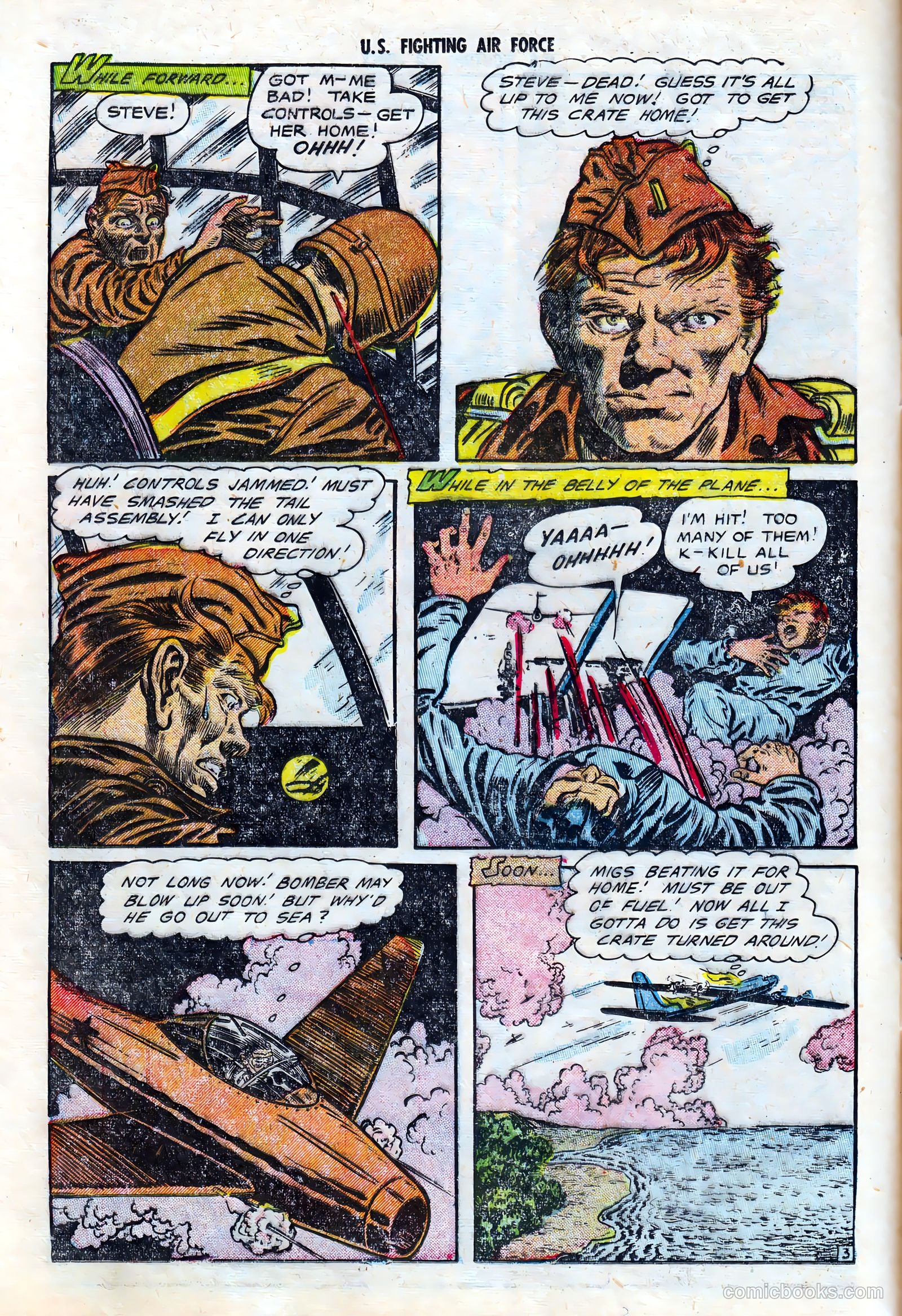 U.S. Fighting Air Force #4 (1953) — page 12 of 36