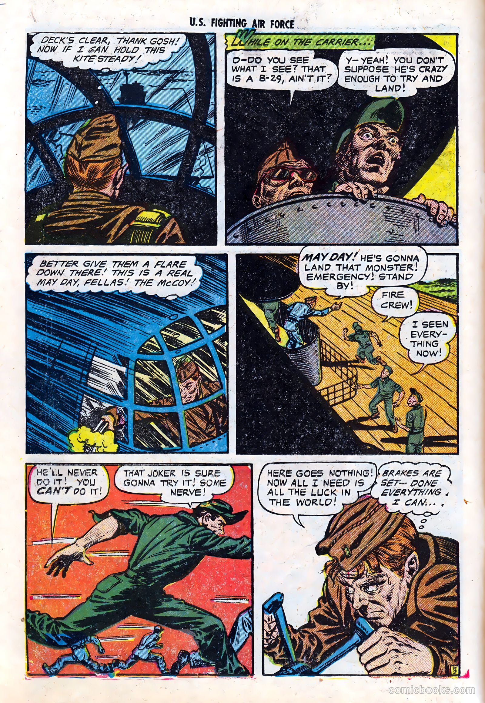 U.S. Fighting Air Force #4 (1953) — page 14 of 36