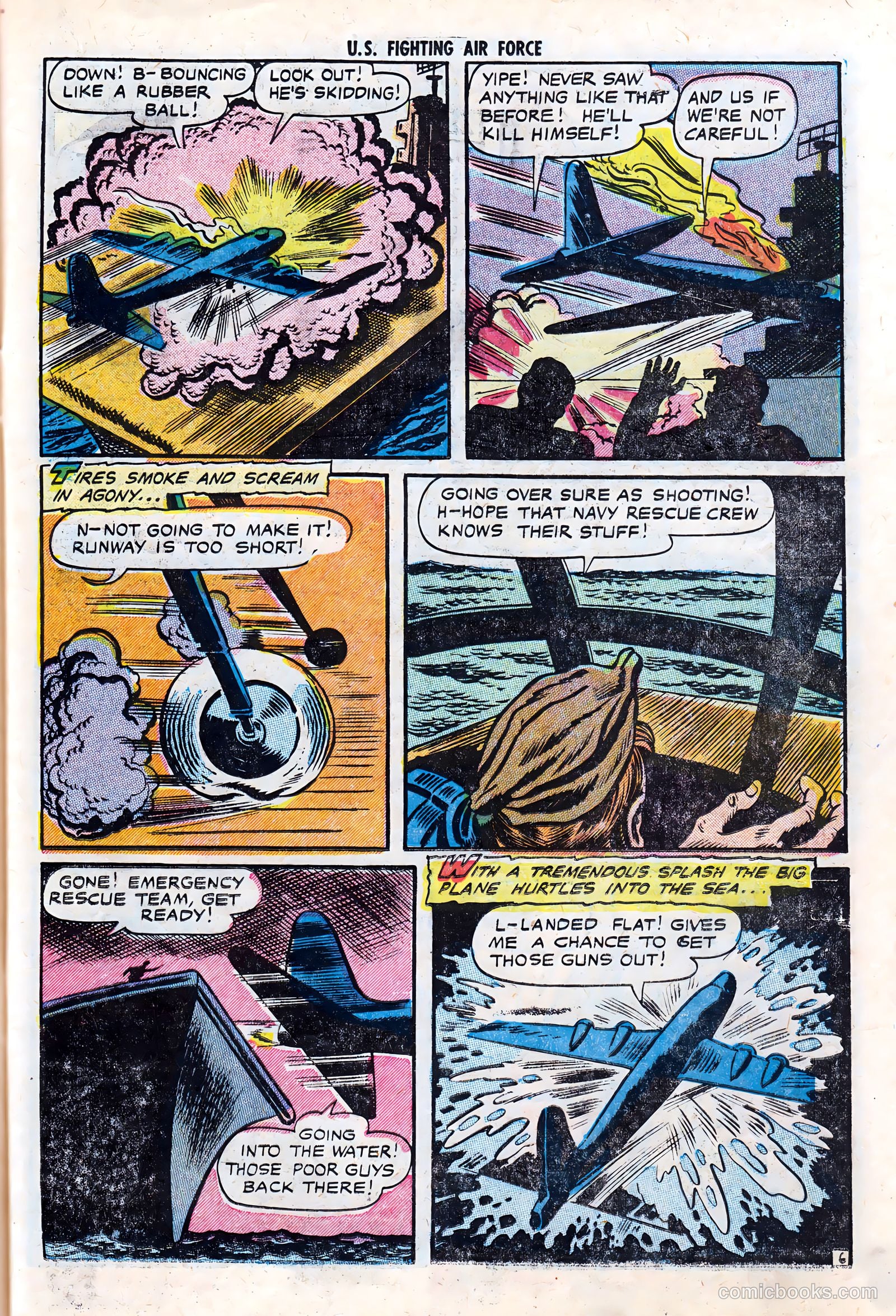 U.S. Fighting Air Force #4 (1953) — page 15 of 36