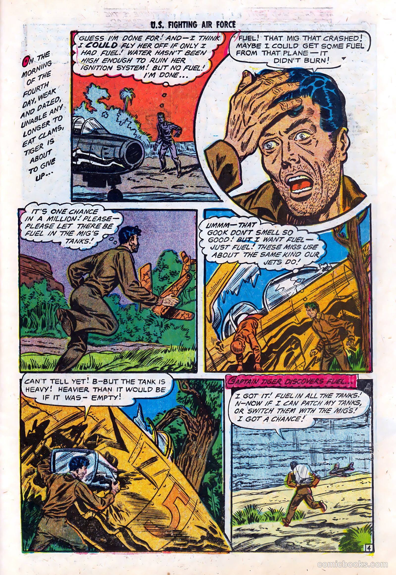 U.S. Fighting Air Force #4 (1953) — page 23 of 36