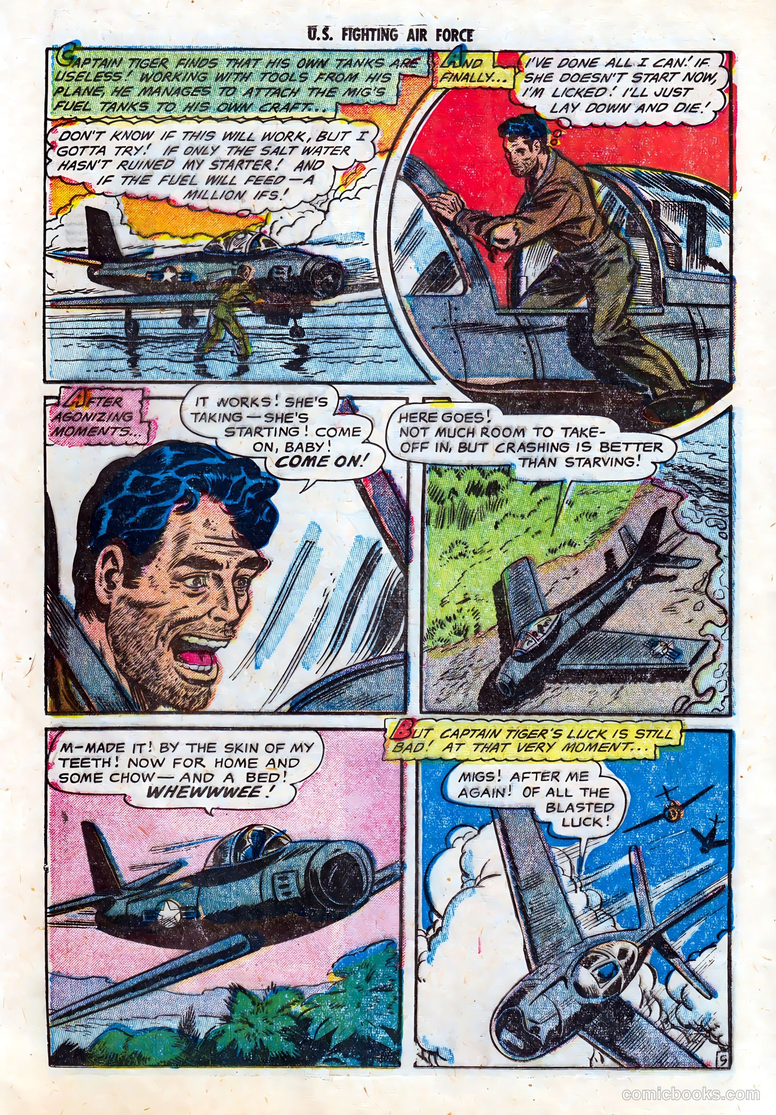 U.S. Fighting Air Force #4 (1953) — page 24 of 36