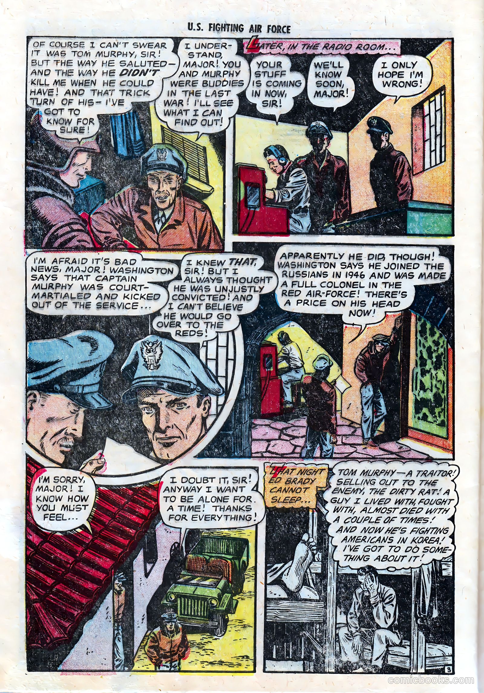 U.S. Fighting Air Force #4 (1953) — page 28 of 36
