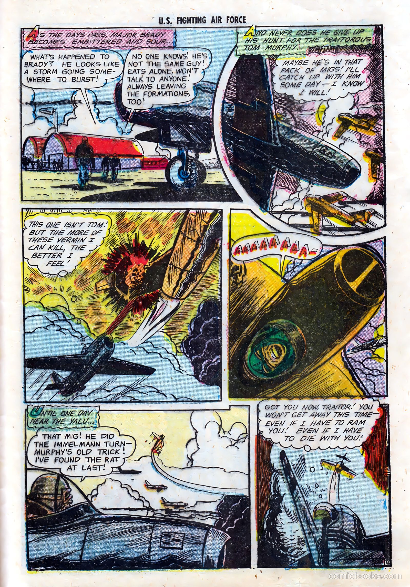 U.S. Fighting Air Force #4 (1953) — page 29 of 36