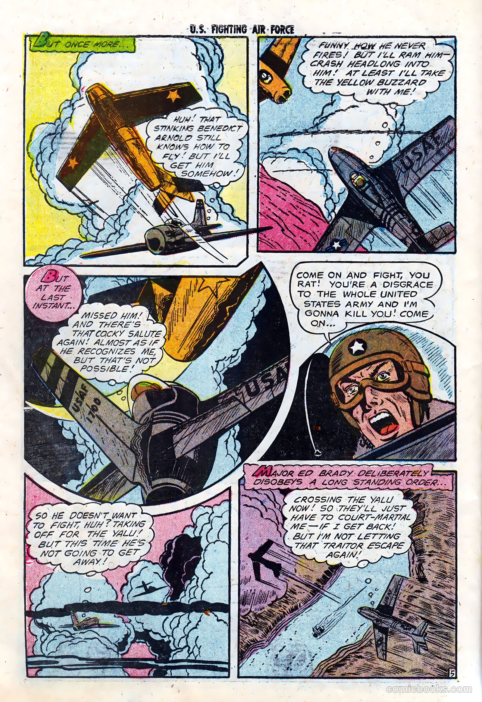 U.S. Fighting Air Force #4 (1953) — page 30 of 36