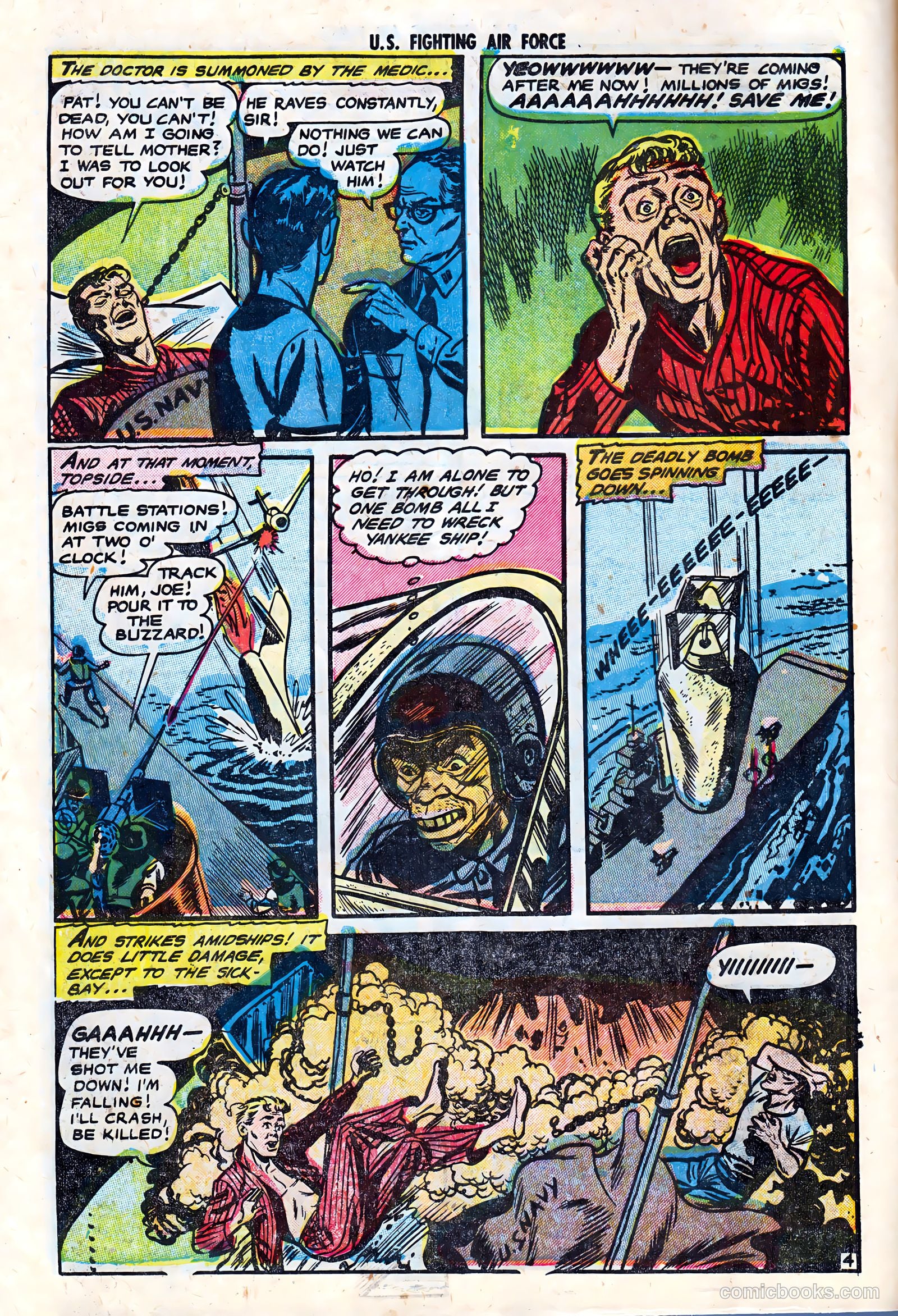 U.S. Fighting Air Force #5 (1953) — page 6 of 36