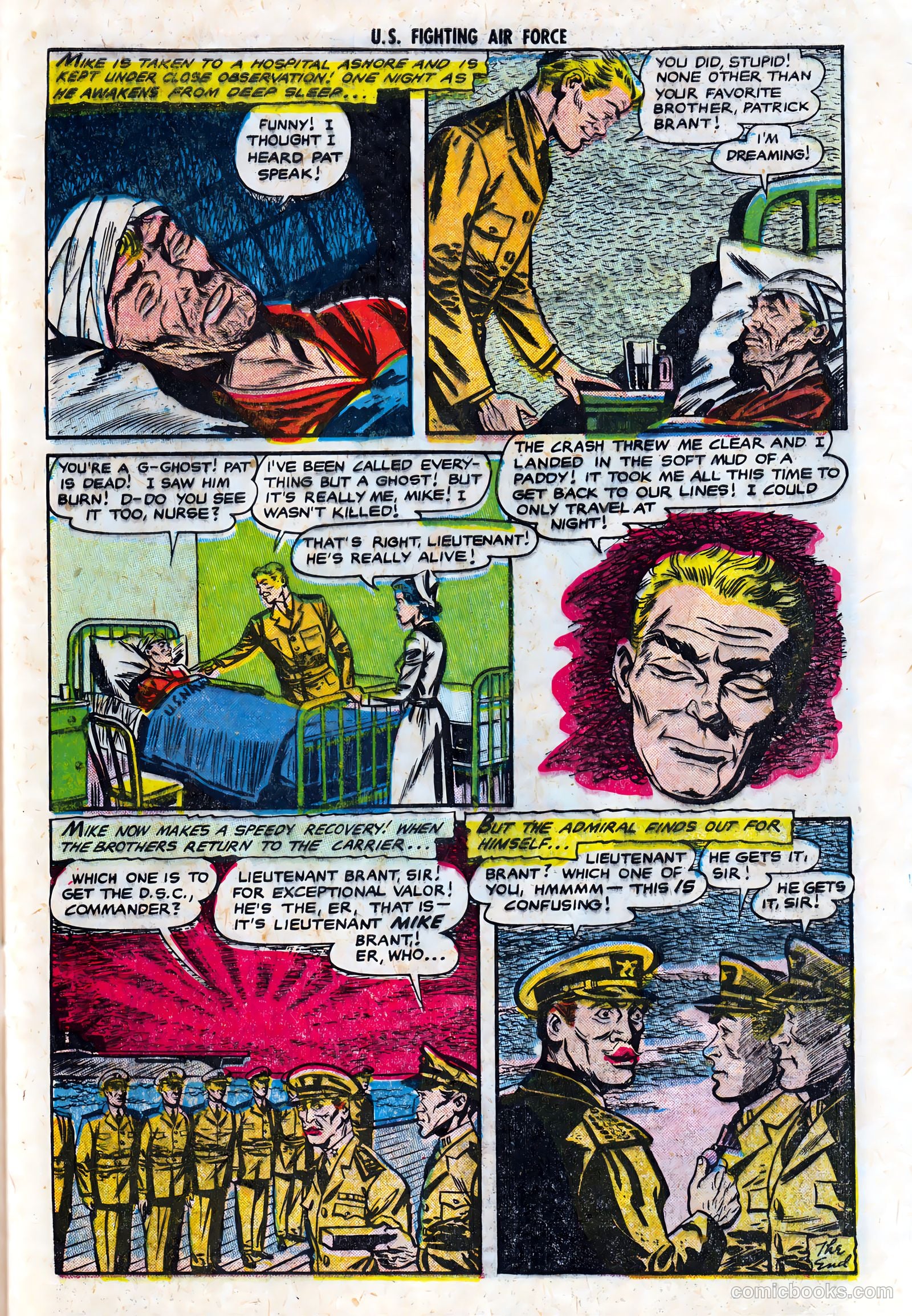 U.S. Fighting Air Force #5 (1953) — page 9 of 36